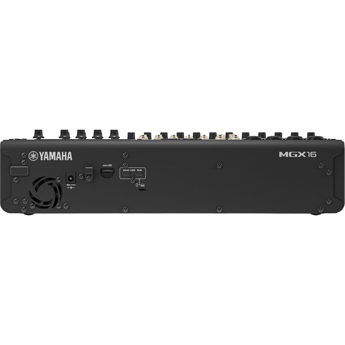 Yamaha MGX16 22-Channel Digital Mixing Console with Audio Interface (Black)