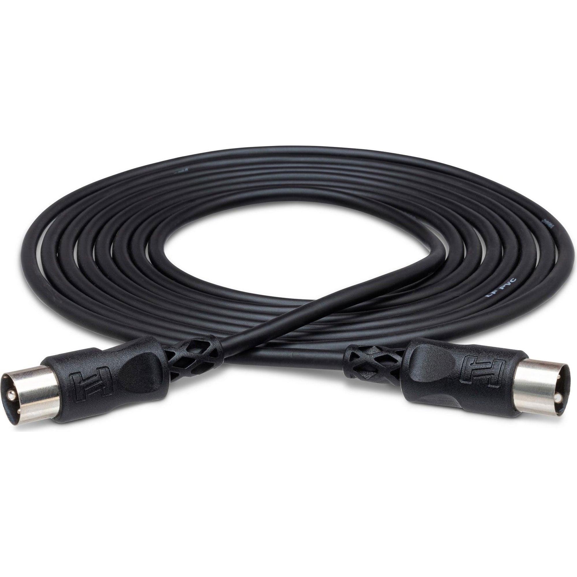 Hosa MID-325BK MIDI Cable (25', Black)