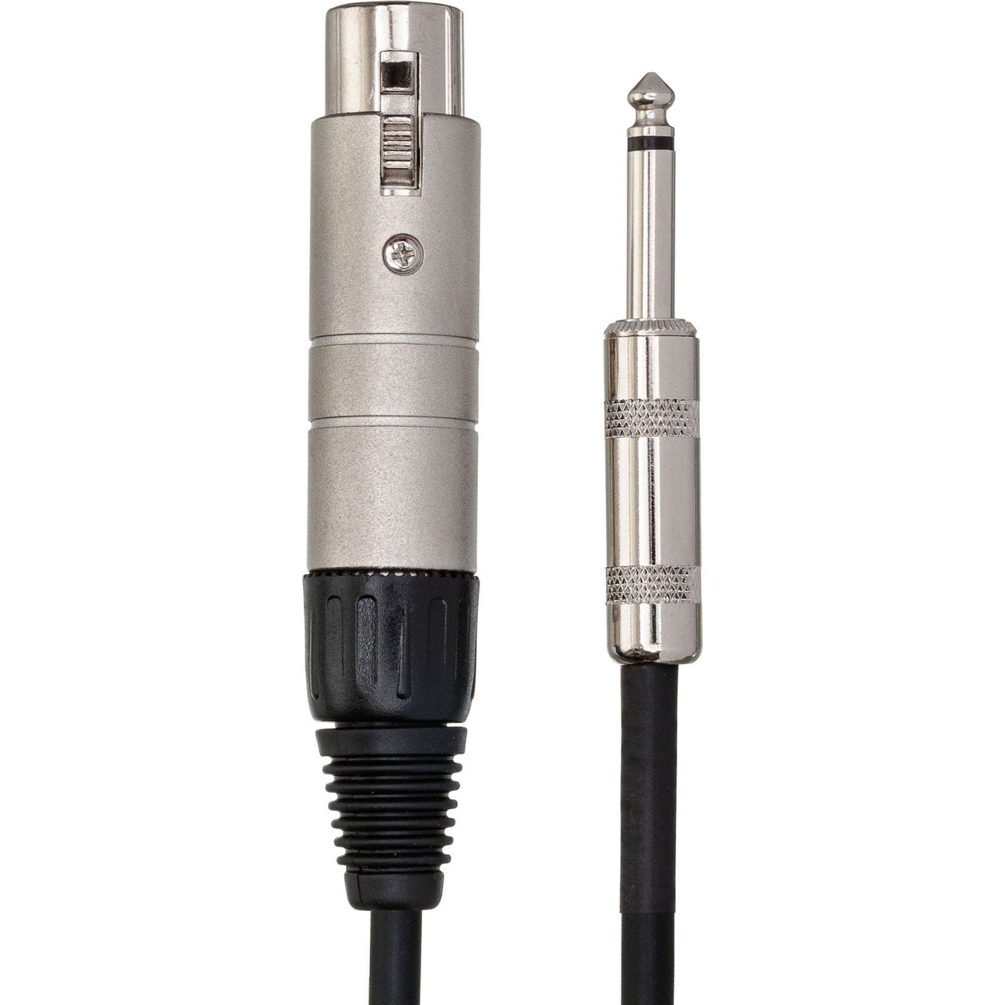 Hosa MIT-176 XLR Female to 1/4" TS Male Impedance Transformer Cable (6")