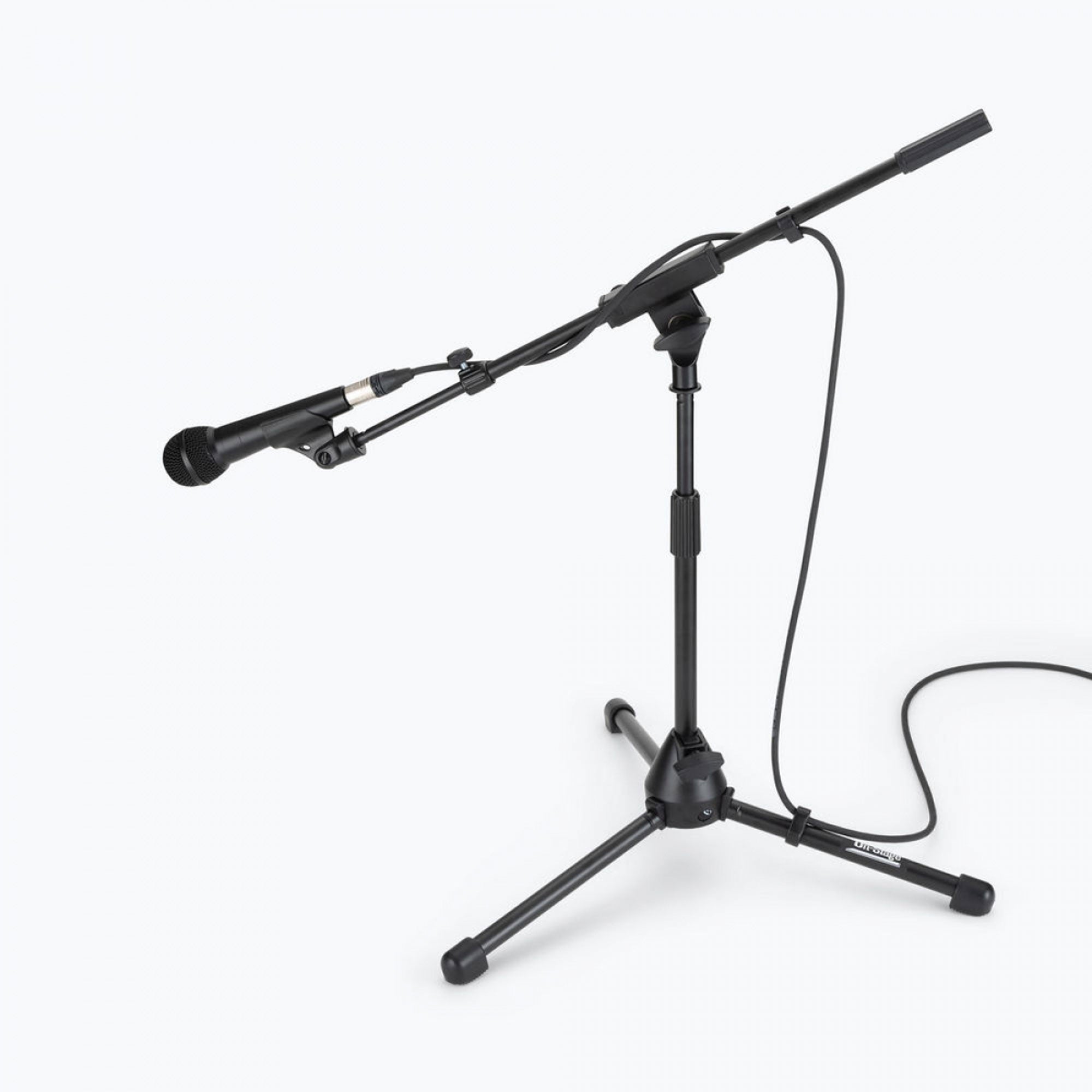 On-Stage MS7411TB Kick Drum / Amp Tripod Mic Stand with Tele-Boom