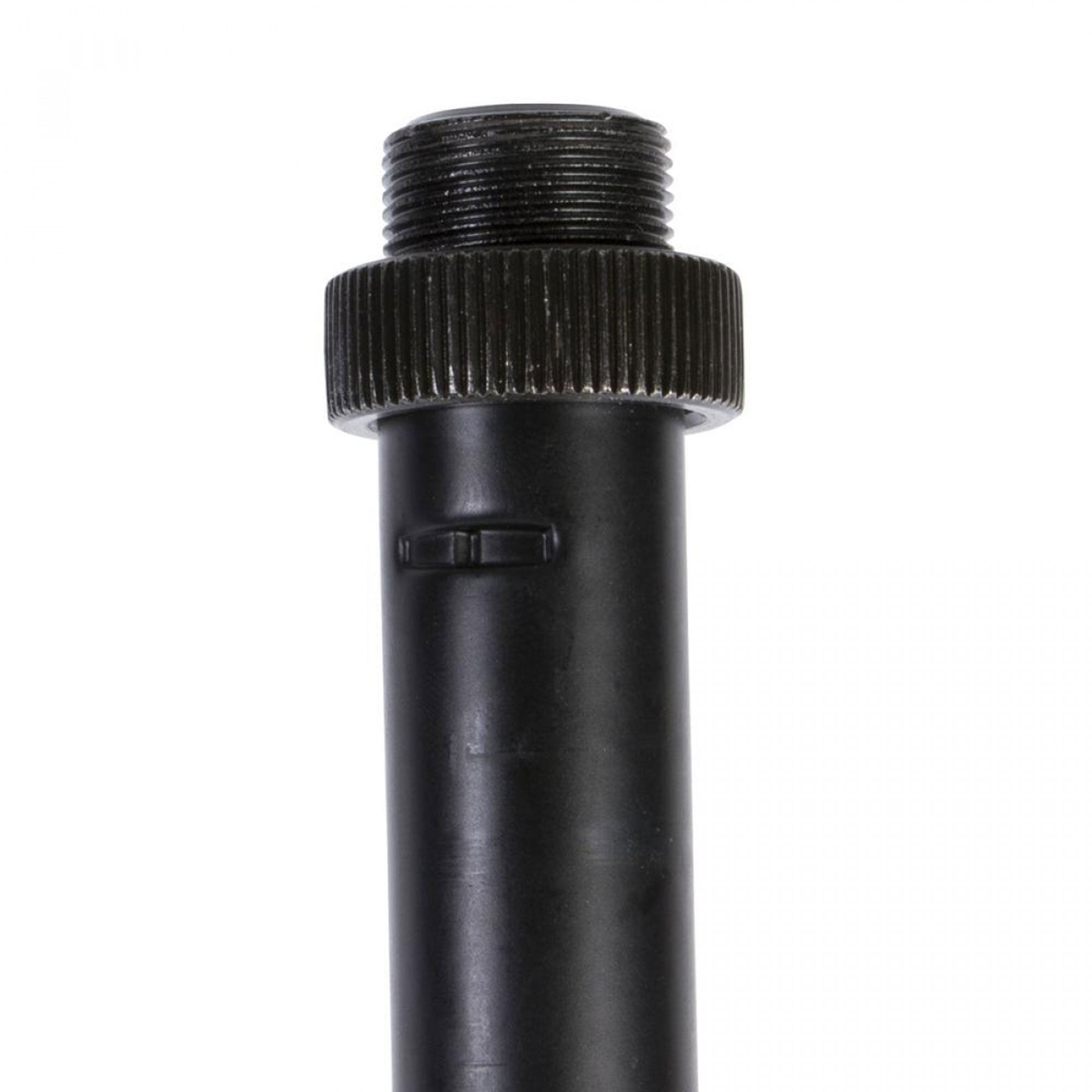 On-Stage MS7625B Hex-Base Quarter-Turn Threadless Microphone Stand (Black)