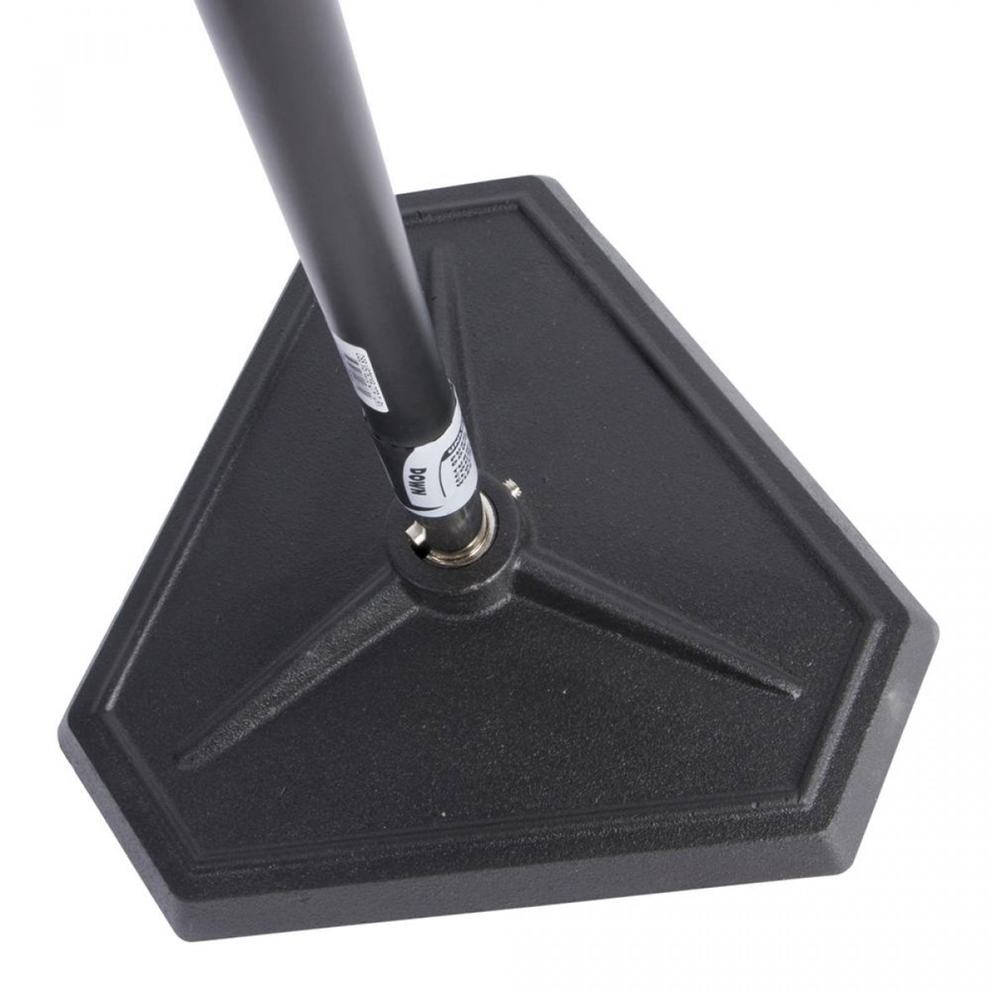 On-Stage MS7625B Hex-Base Quarter-Turn Threadless Microphone Stand (Black)