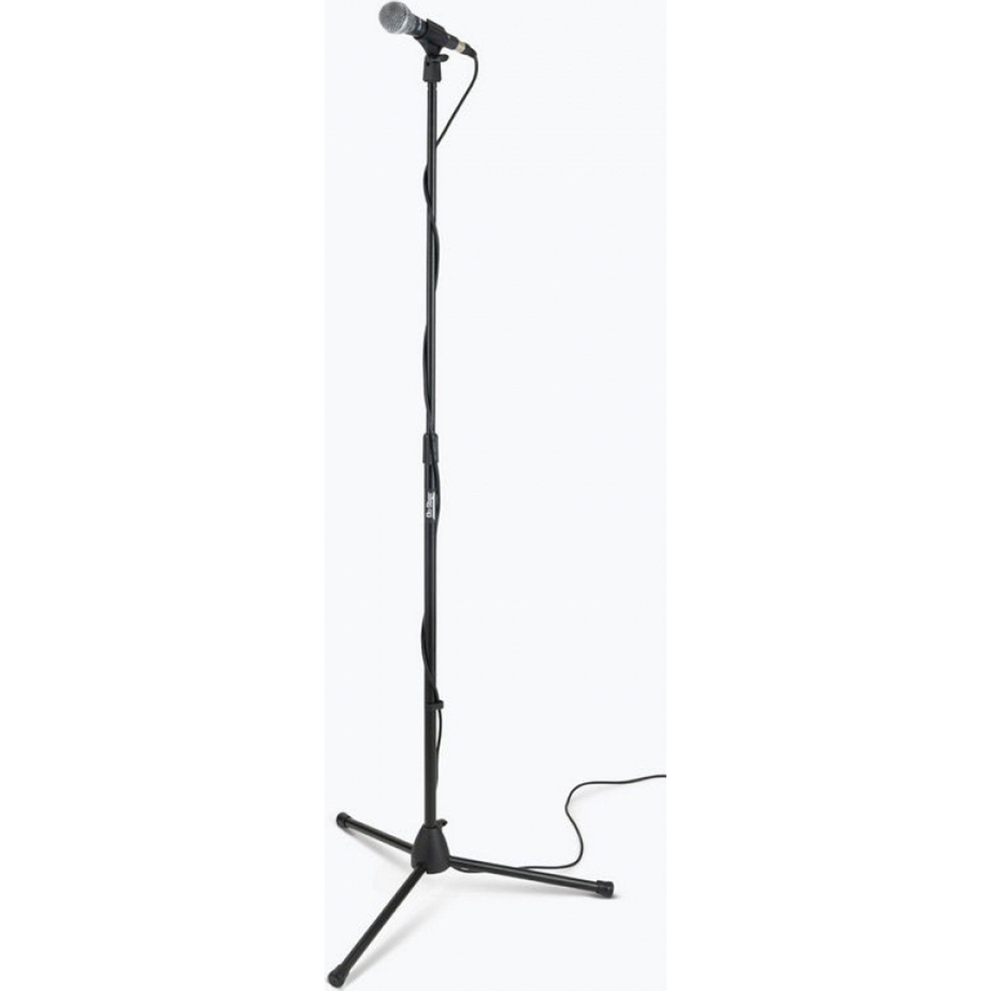 On-Stage MS7700B Tripod Base Euro-Style Microphone Stand (Black)