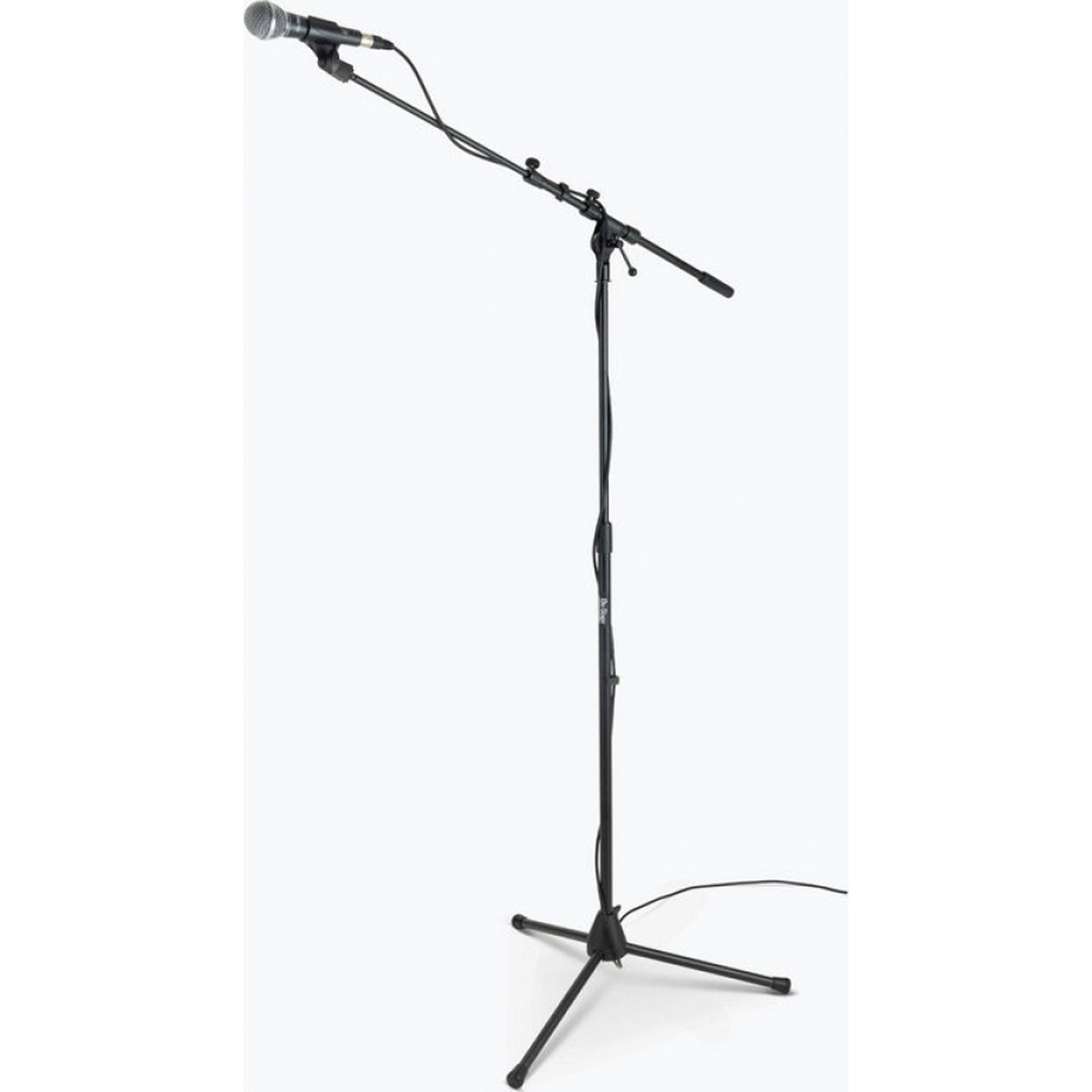 On-Stage MS7701TB Tripod Base Telescoping Euro-Style Microphone Boom Stand (Black)