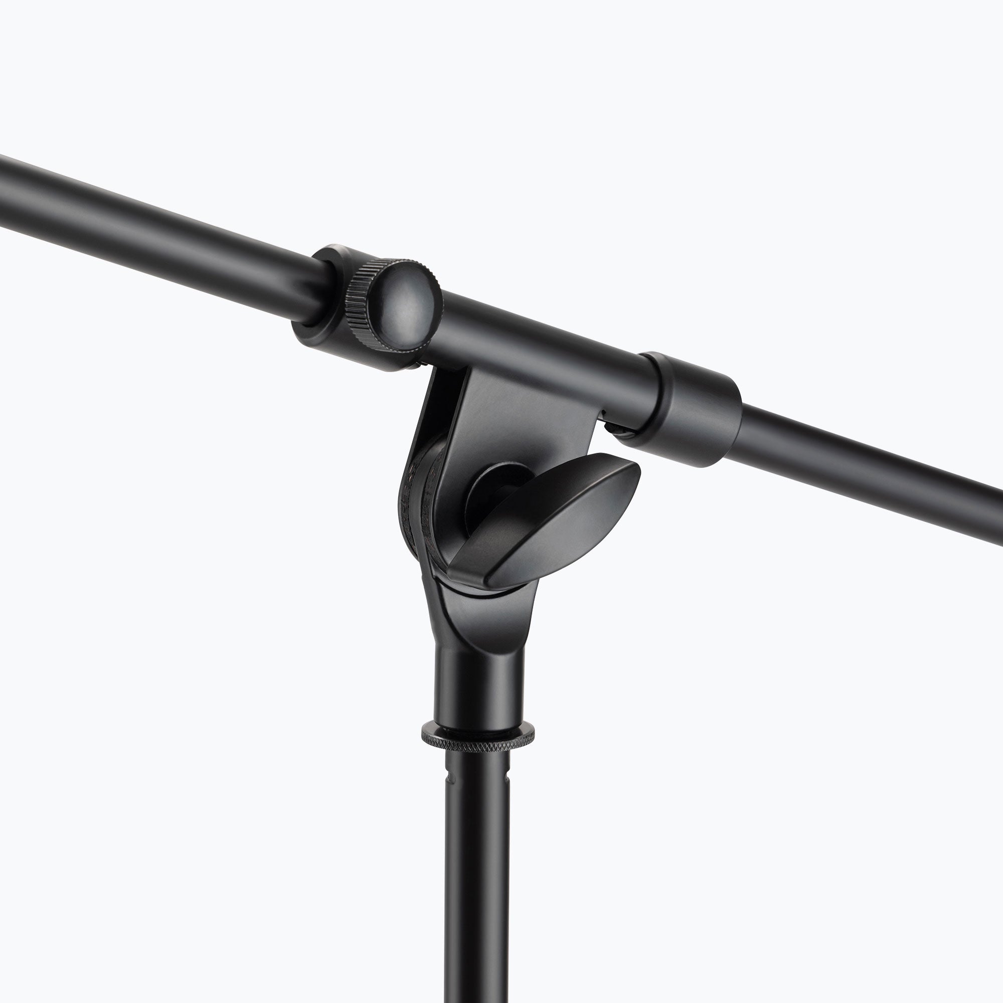 On-Stage MS9701B+ Heavy-Duty Euro Boom Microphone Stand (Black)