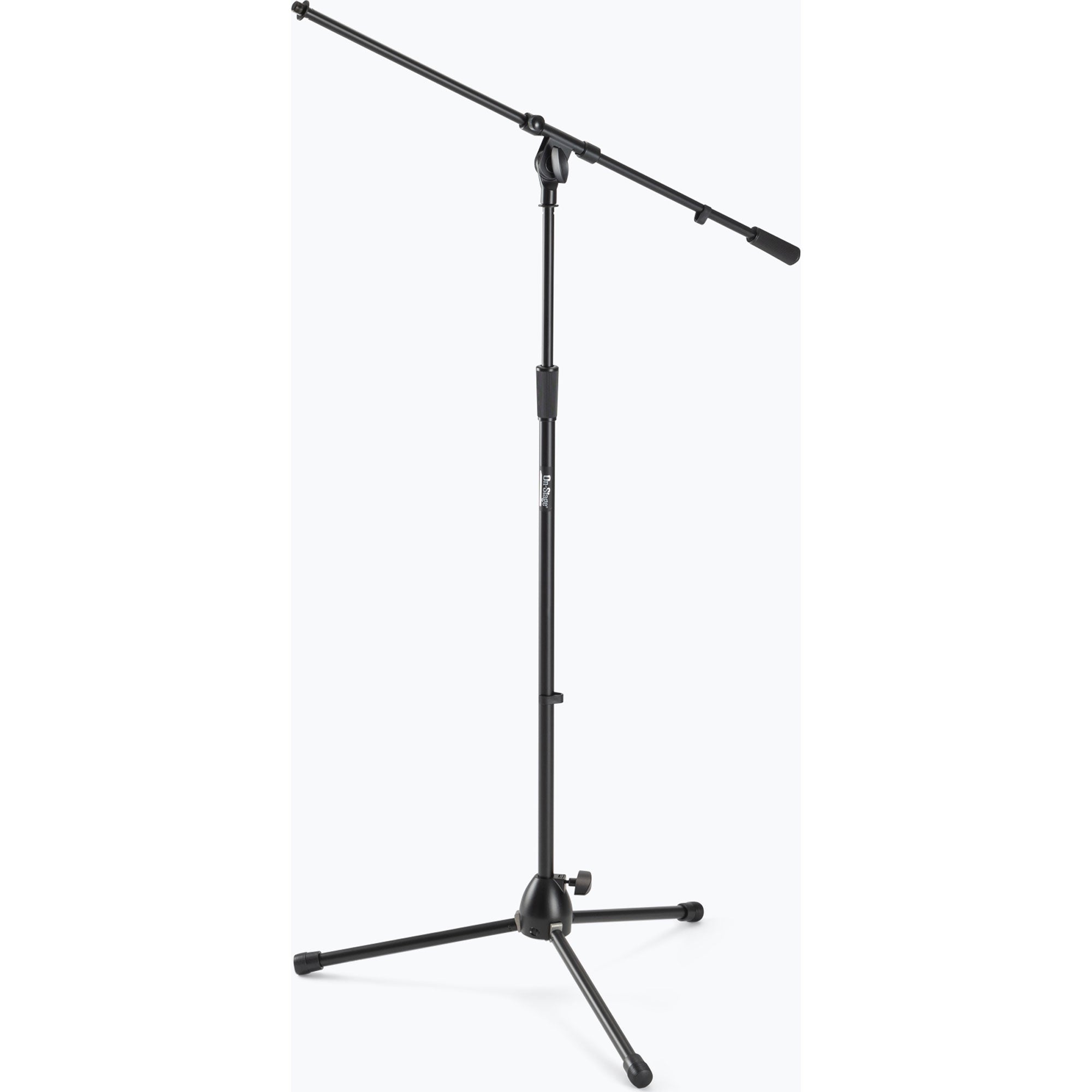 On-Stage MS9701B+ Heavy-Duty Euro Boom Microphone Stand (Black)