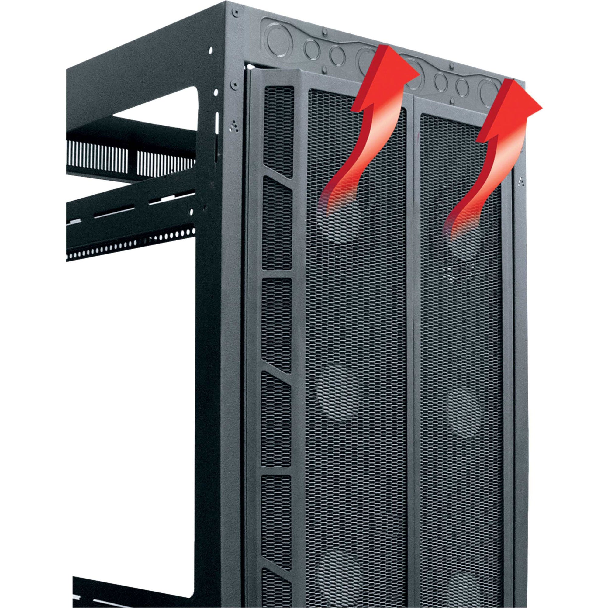 Middle Atlantic MW-CFRD-42 High CFM Split Rear Doors 42U