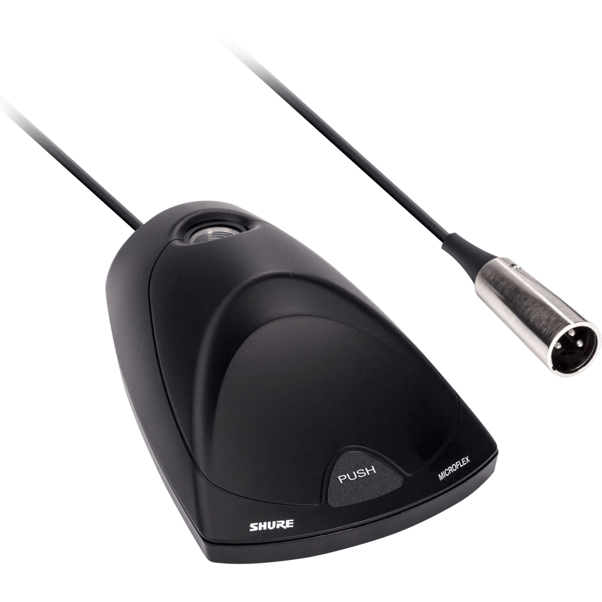 Shure MX400DP Small Desktop Base for MX405 and MX410 Microflex Gooseneck Microphones