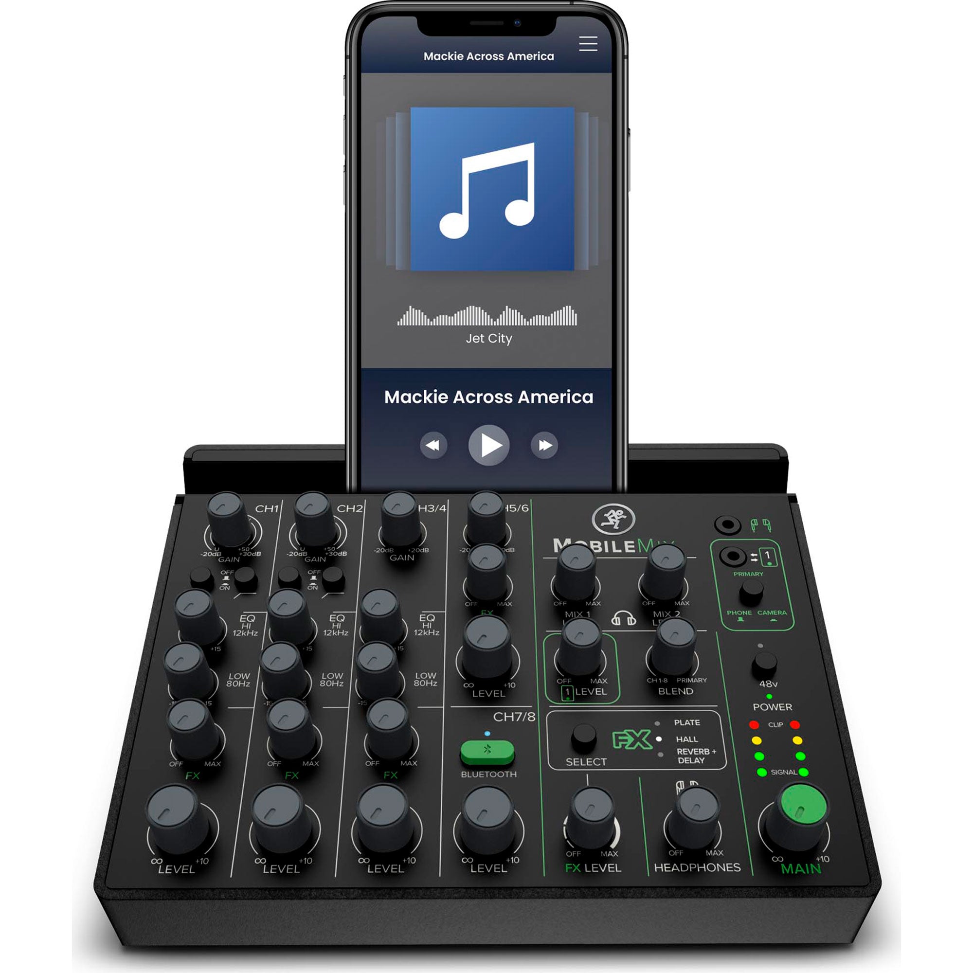 Mackie MobileMix 8-Channel Live Sound and Streaming Mixer