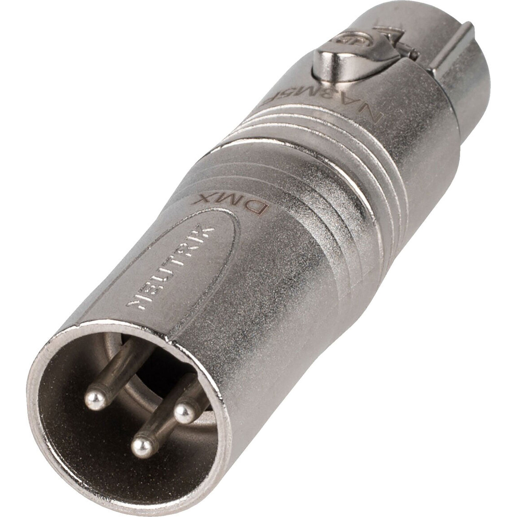 Neutrik NA3M5F 3-Pin XLR Male to 5-Pin XLR Female Adapter (Box of 25)