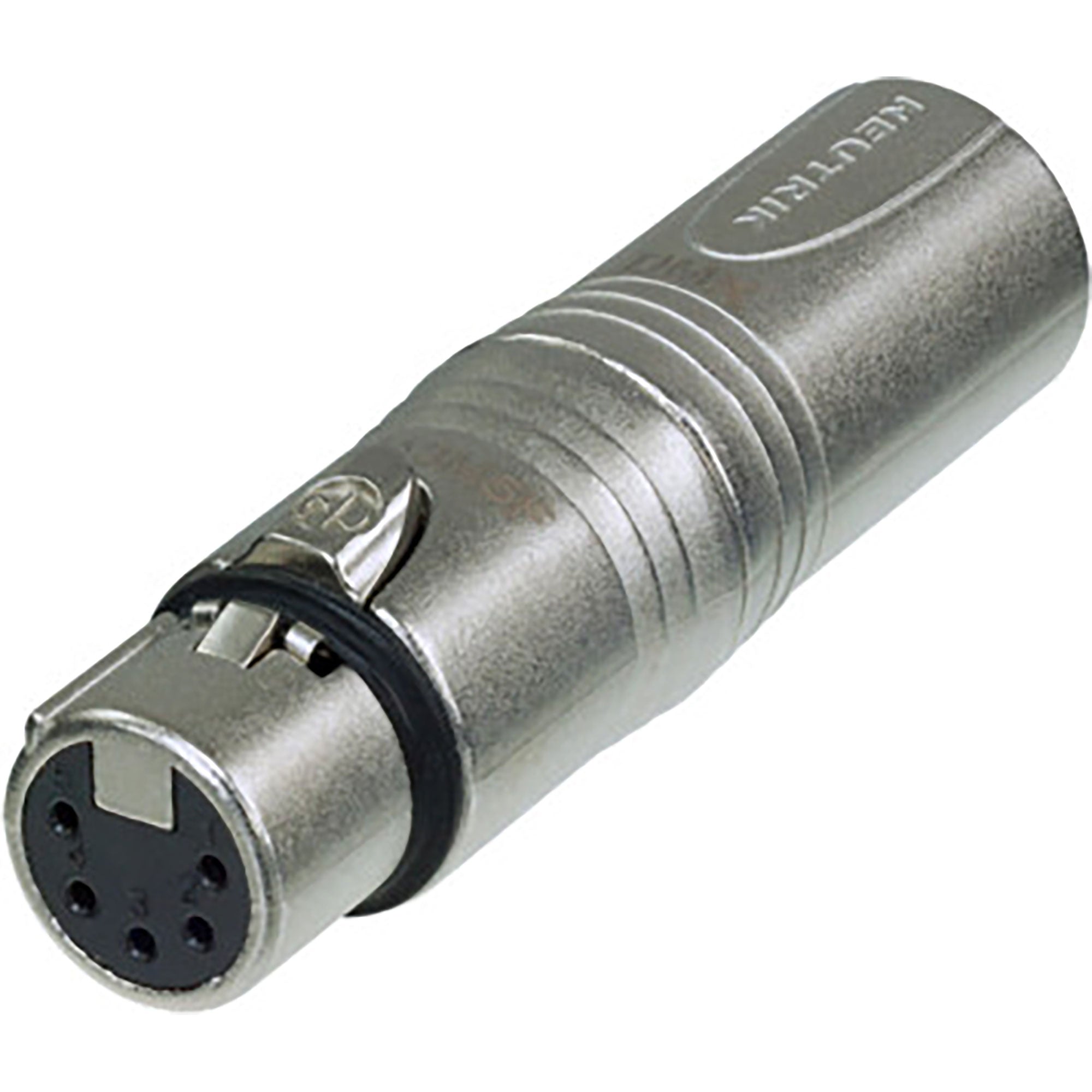 Neutrik NA3M5F 3-Pin XLR Male to 5-Pin XLR Female Adapter (Box of 25)