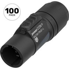 Neutrik NAC3M-TRUE1-L powerCON TRUE1 TOP Locking Cable Connector for 10-16mm Cables (Male, Box of 100) Image 1