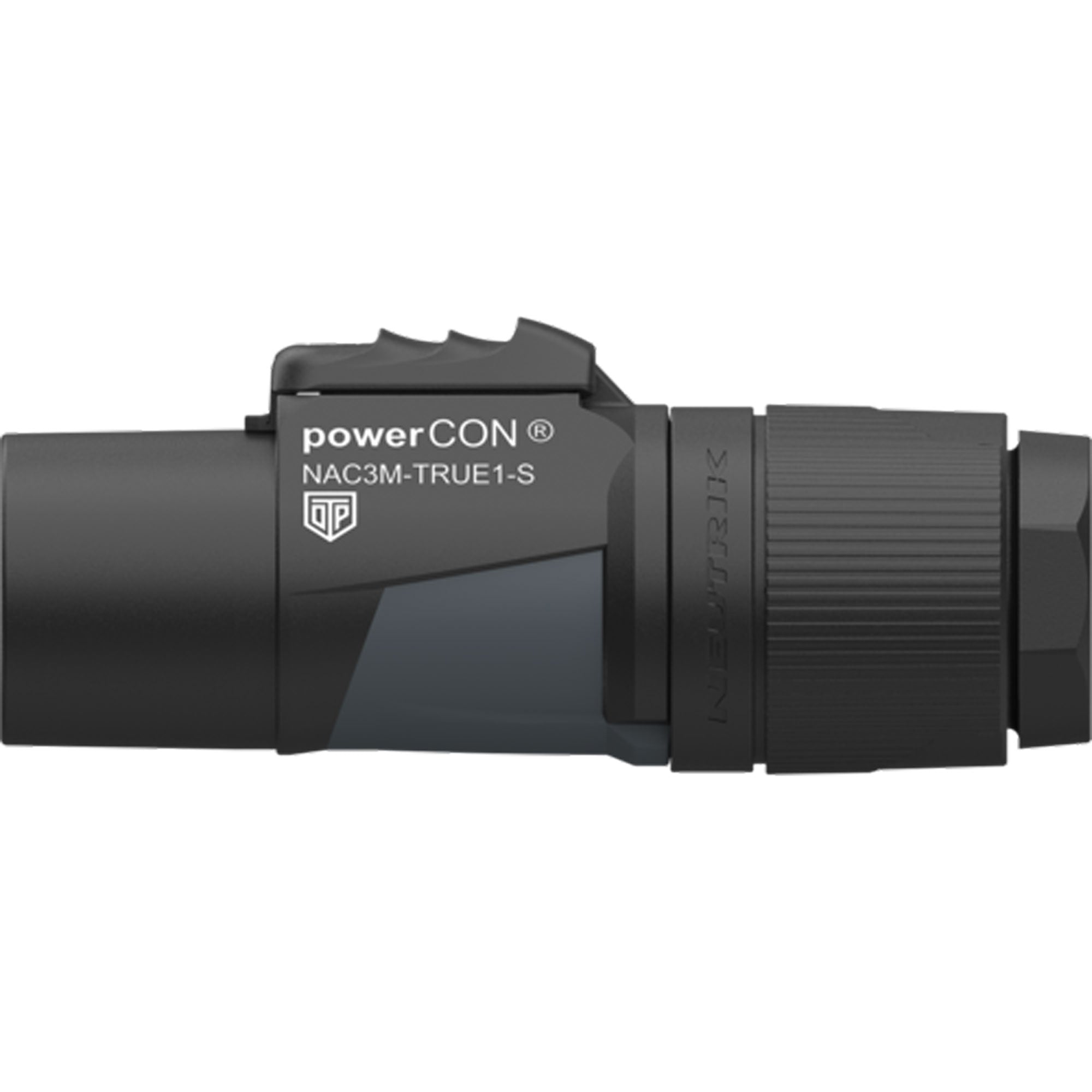 Neutrik NAC3M-TRUE1-S powerCON TRUE1 TOP Locking Cable Connector for 6-12mm Cables (Male, Box of 100)