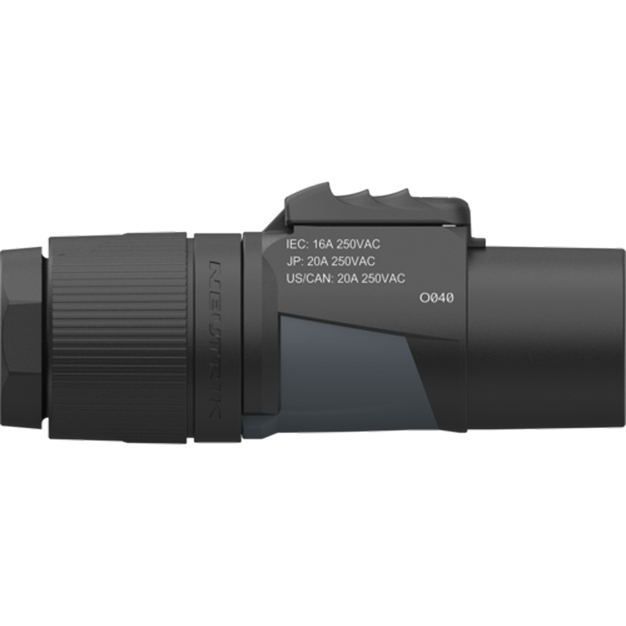 Neutrik NAC3M-TRUE1-S powerCON TRUE1 TOP Locking Cable Connector for 6-12mm Cables (Male, Box of 100)