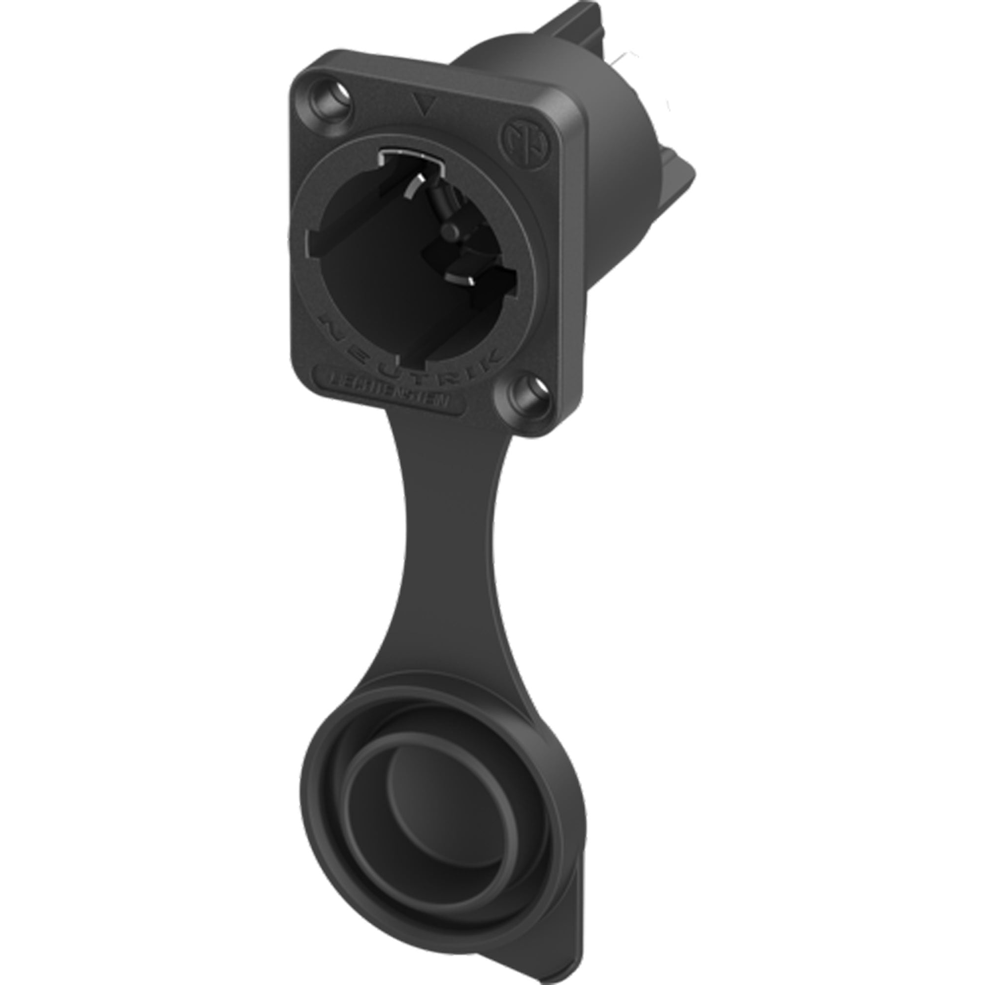 Neutrik NAC3MPX-TRUE1 powerCON TRUE1 TOP Appliance Inlet (1/4" Flat Tabs, Box of 100)