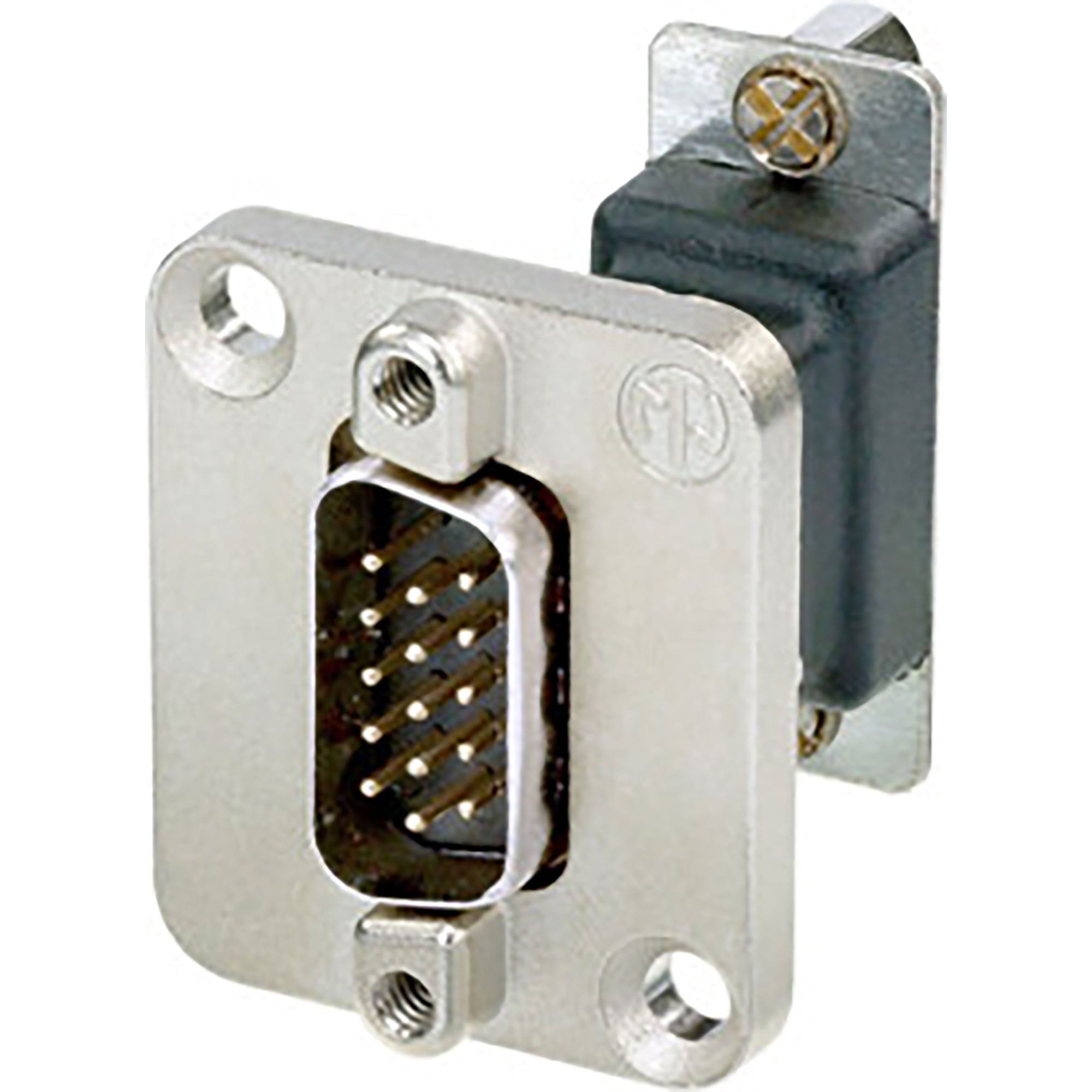 Neutrik NADB15MF 15 Pole D-Sub Male to Female Feedthrough (Nickel, Box of 25)