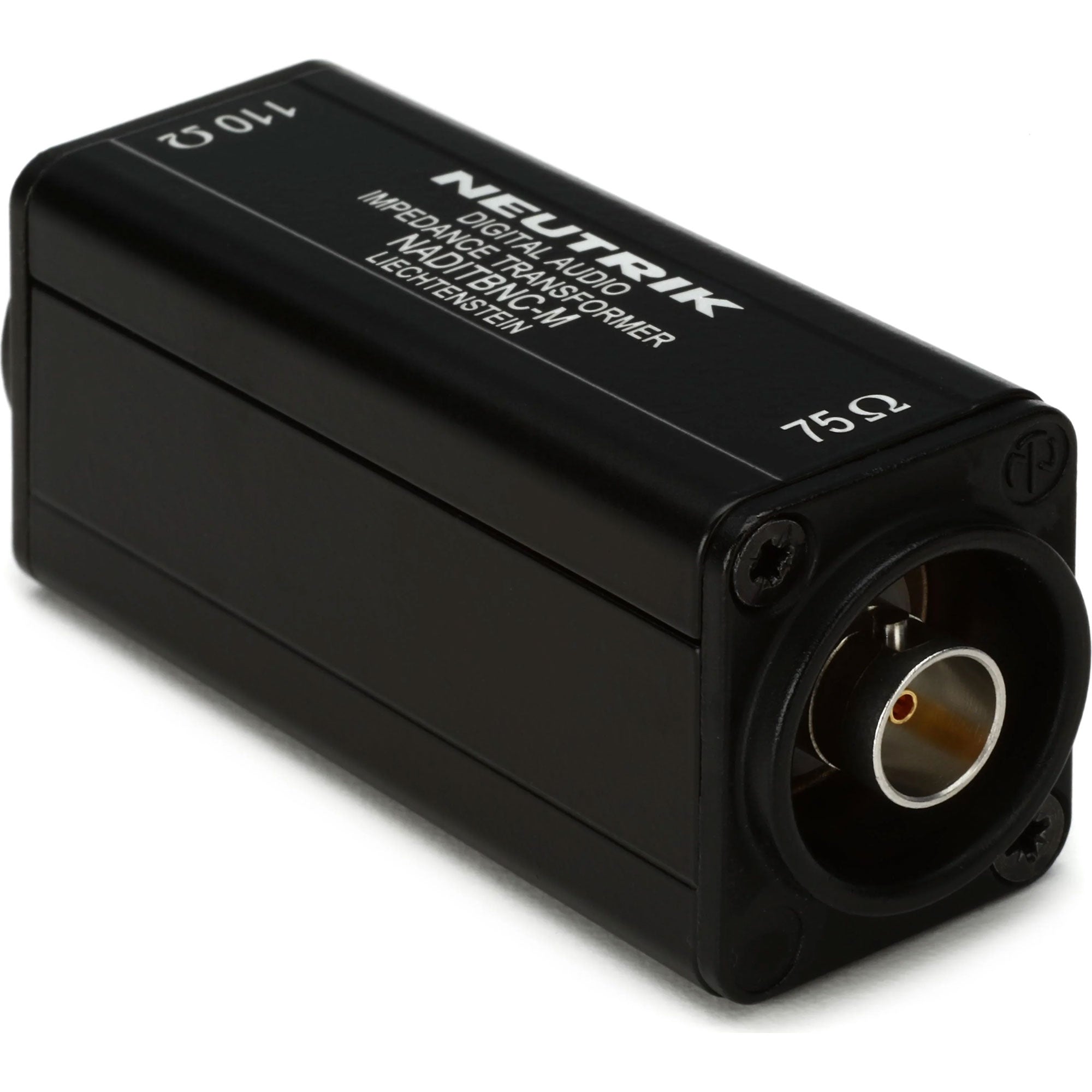 Neutrik NADITBNC-M AES/EBU Impedance Transformer 75 to 110 Ohm (Box of 25)