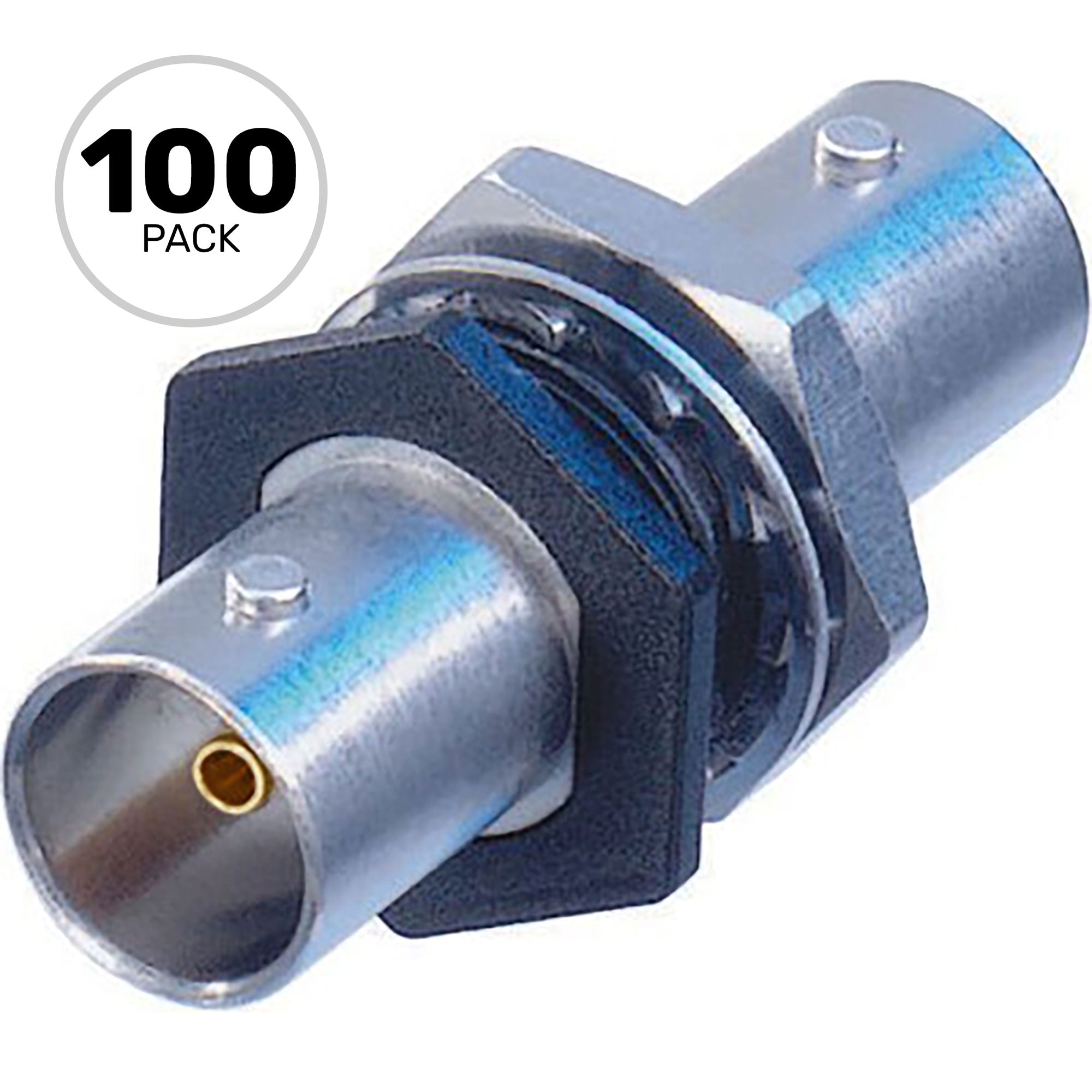 Neutrik NBB75FI Isolated Feedthrough BNC Bulkhead Jack (Box of 100)