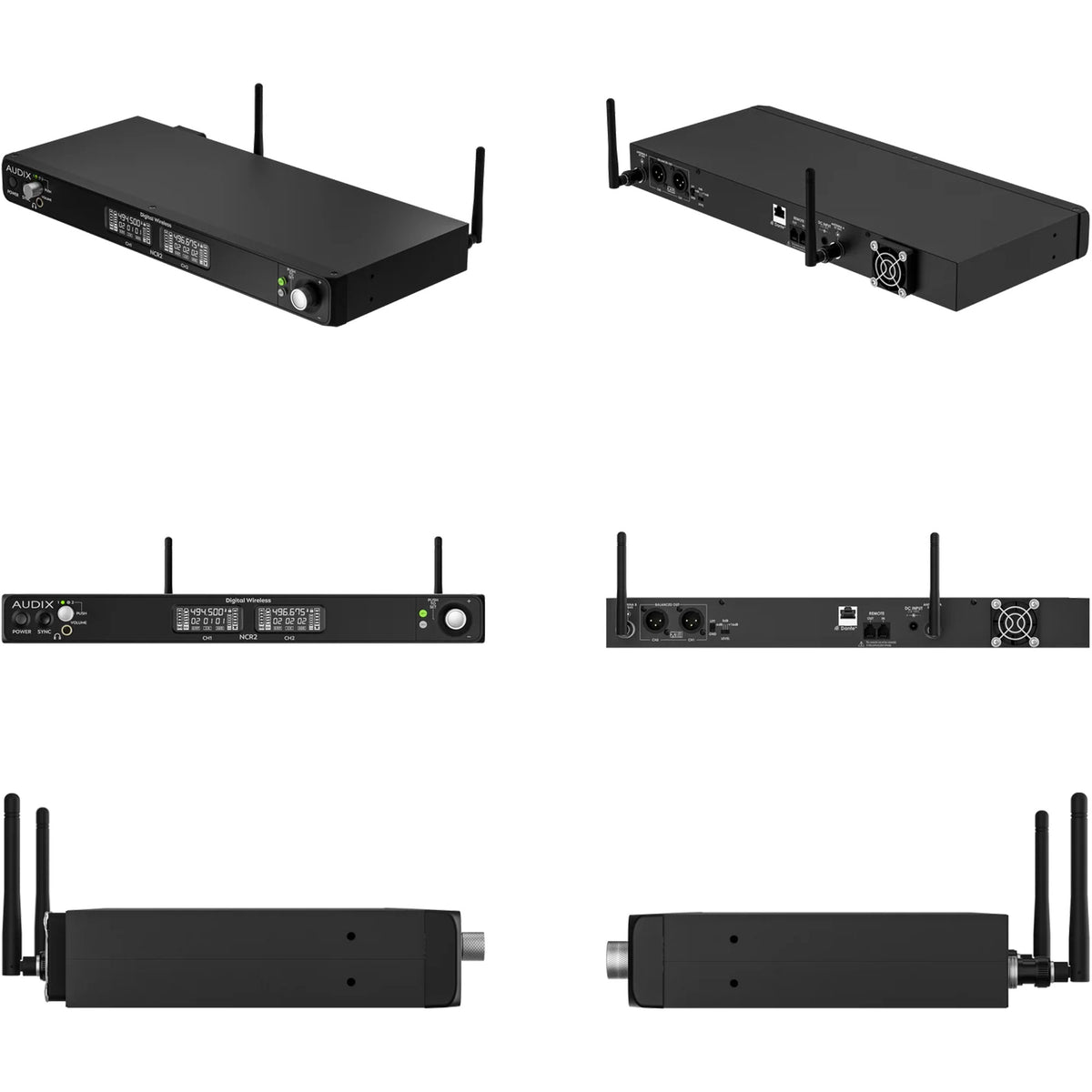 Audix NC2BX10 Novacore Dual-Channel Bodypack Wireless System with ADX10 Lavalier Microphones