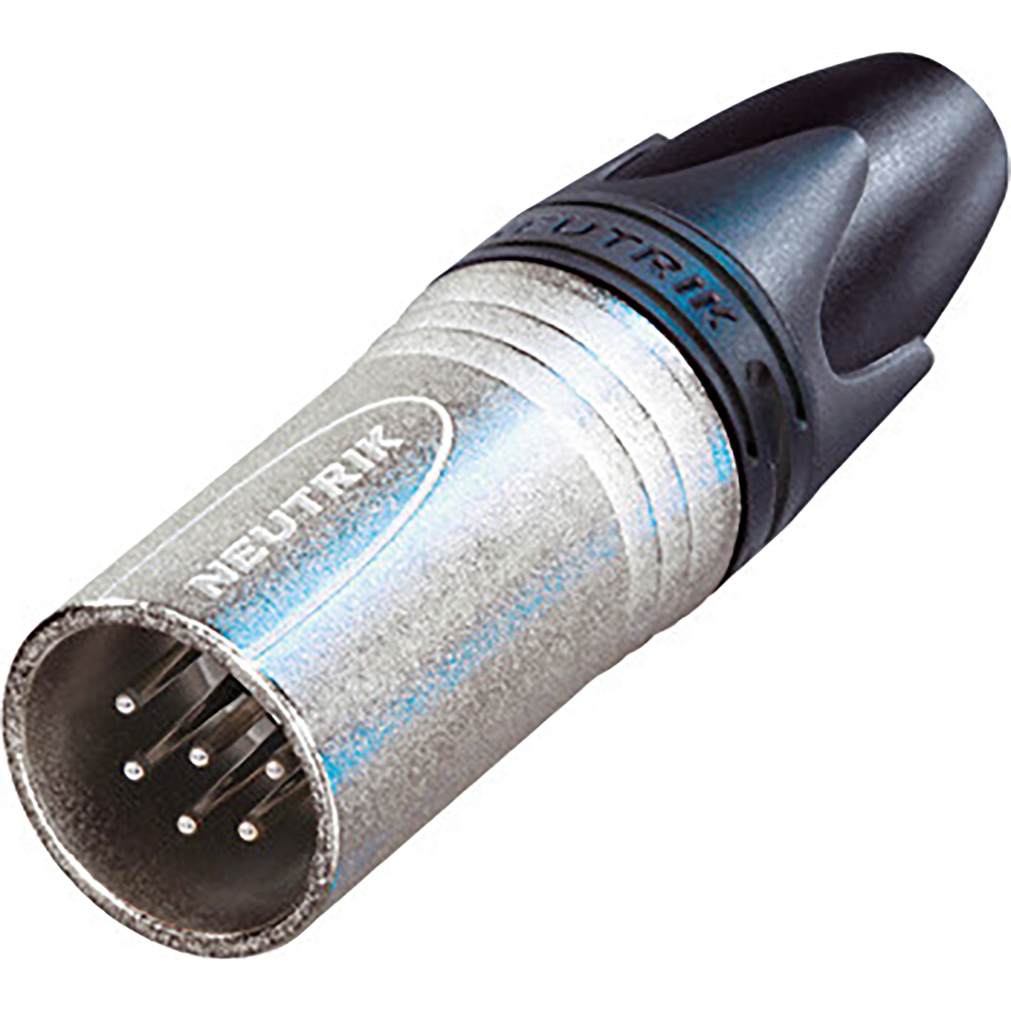 Neutrik NC6MSXX Male 6-Pin XLR Cable Connector with Switchcraft Pin Layout (Nickel/Silver)