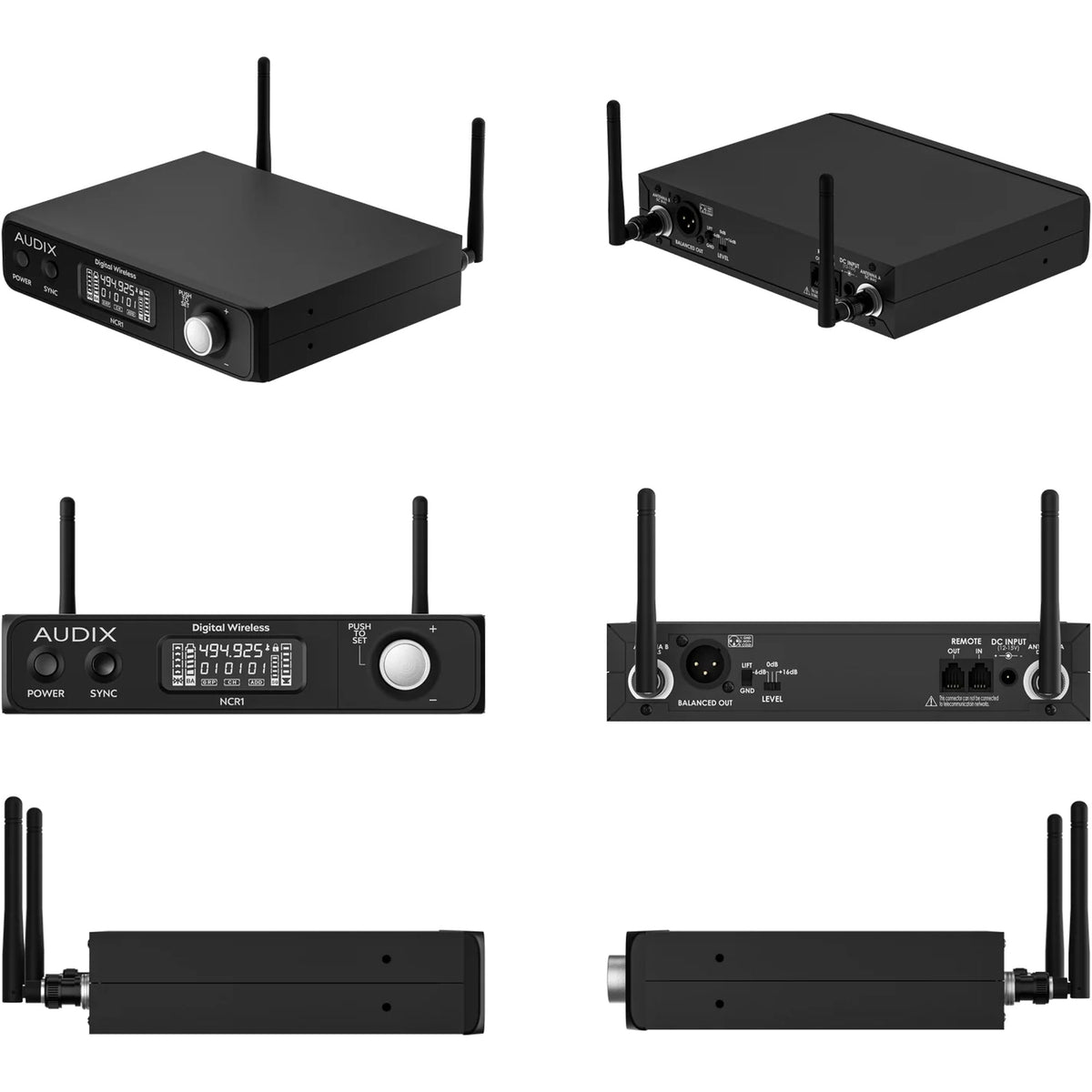 Audix NCBX10 Novacore Single-Channel Bodypack Wireless System with ADX10 Lavalier Microphone