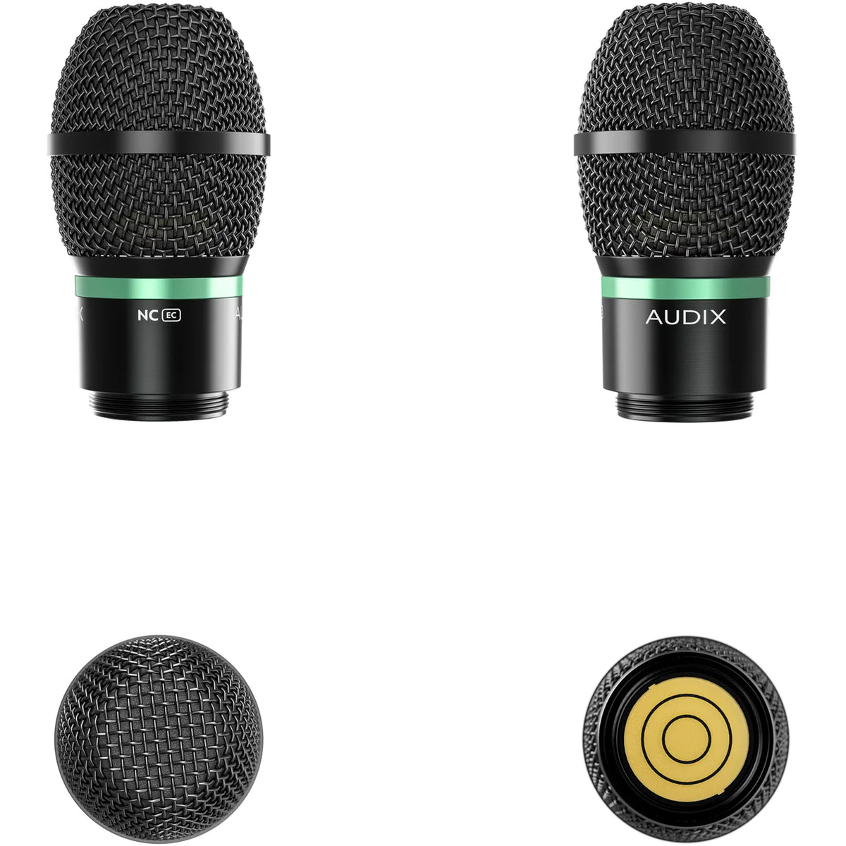 Audix NCHHEC Novacore UHF Digital Handheld Wireless Transmitter with NCEC Extended Cardioid Capsule (494-542 MHz)