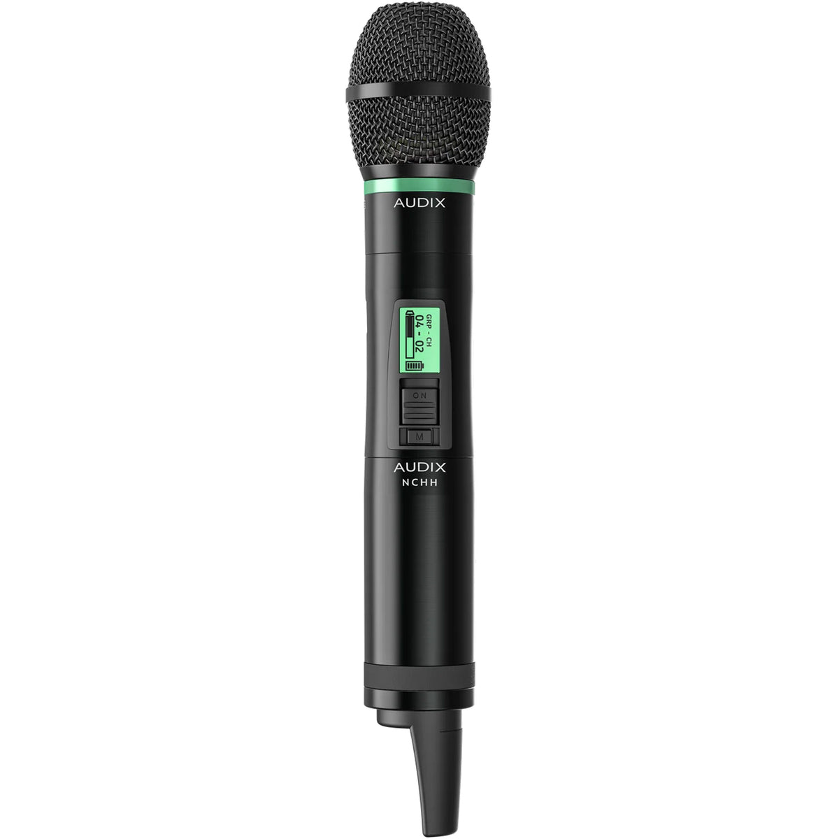 Audix NCHHEC Novacore UHF Digital Handheld Wireless Transmitter with NCEC Extended Cardioid Capsule (494-542 MHz)