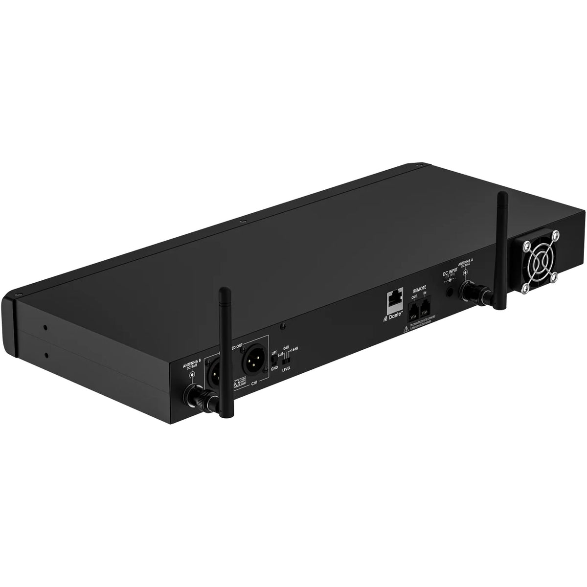 Audix NCR2 Novacore Dual-Channel Digital Wireless Receiver with Dante (494-542 MHz)