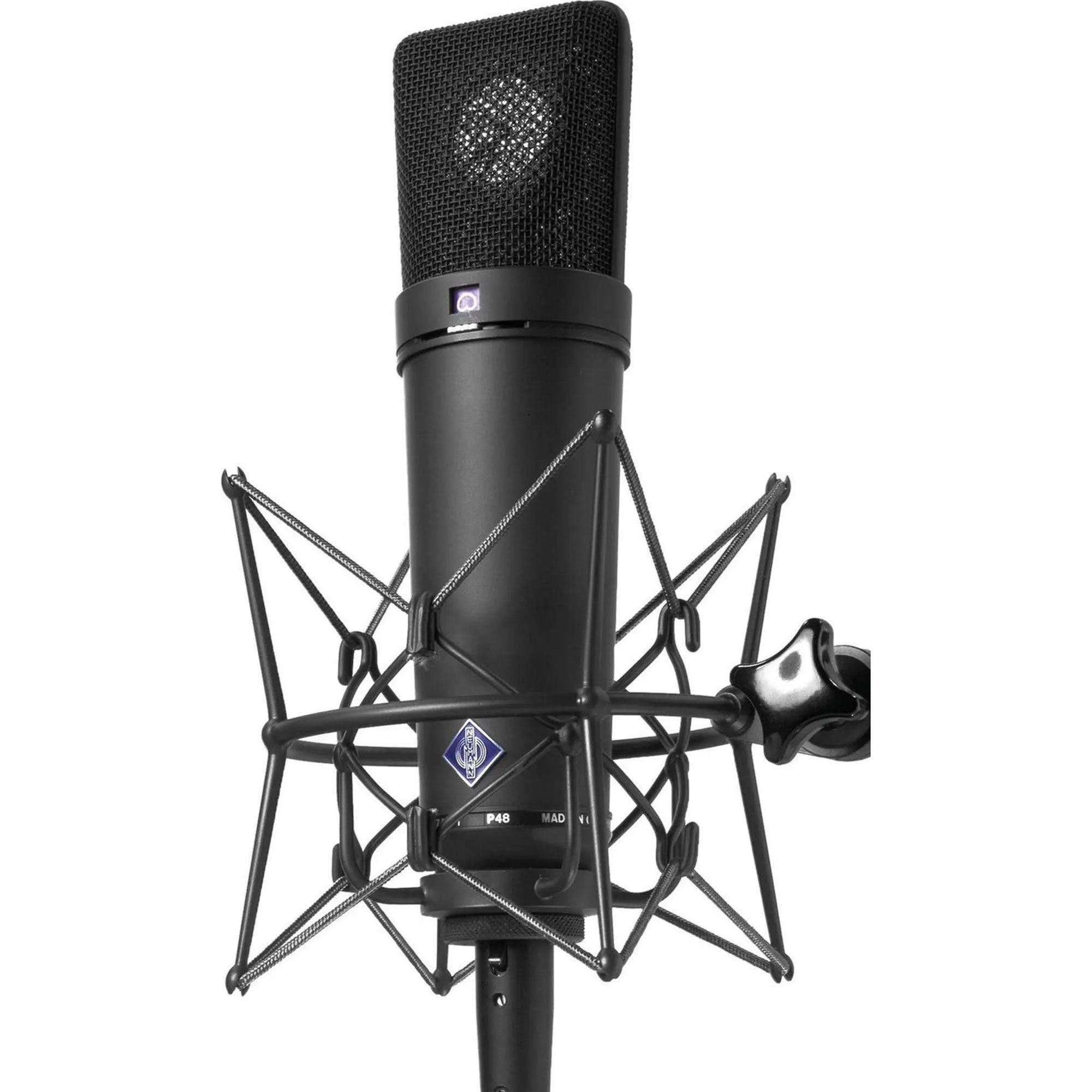 Neumann U 87 Ai Large-Diaphragm Multipattern Condenser Studio Microphone (Stereo Set, Black)