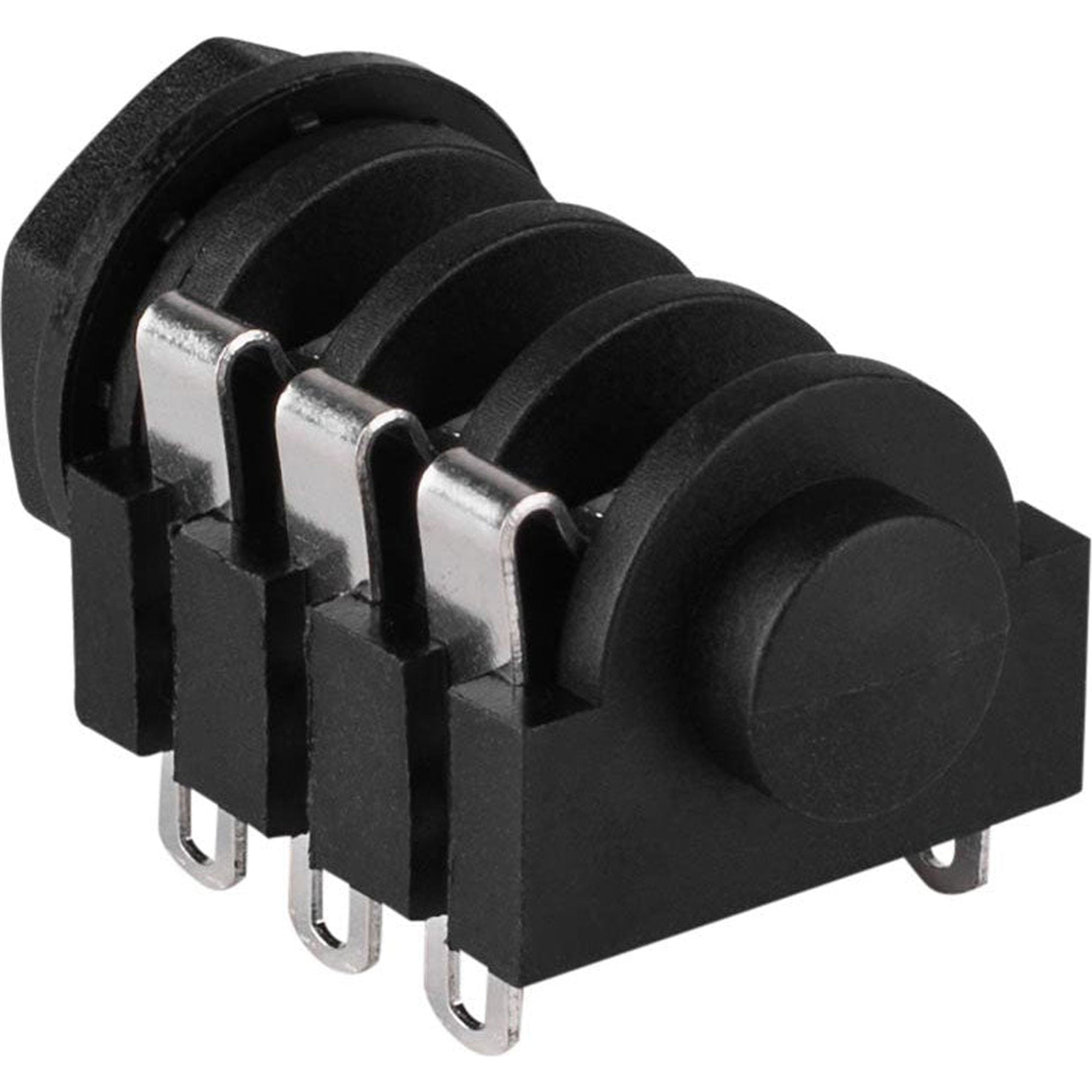 Neutrik Rean NYS212 1/4" TRS Phone Jack (Black/Silver, Box of 100)