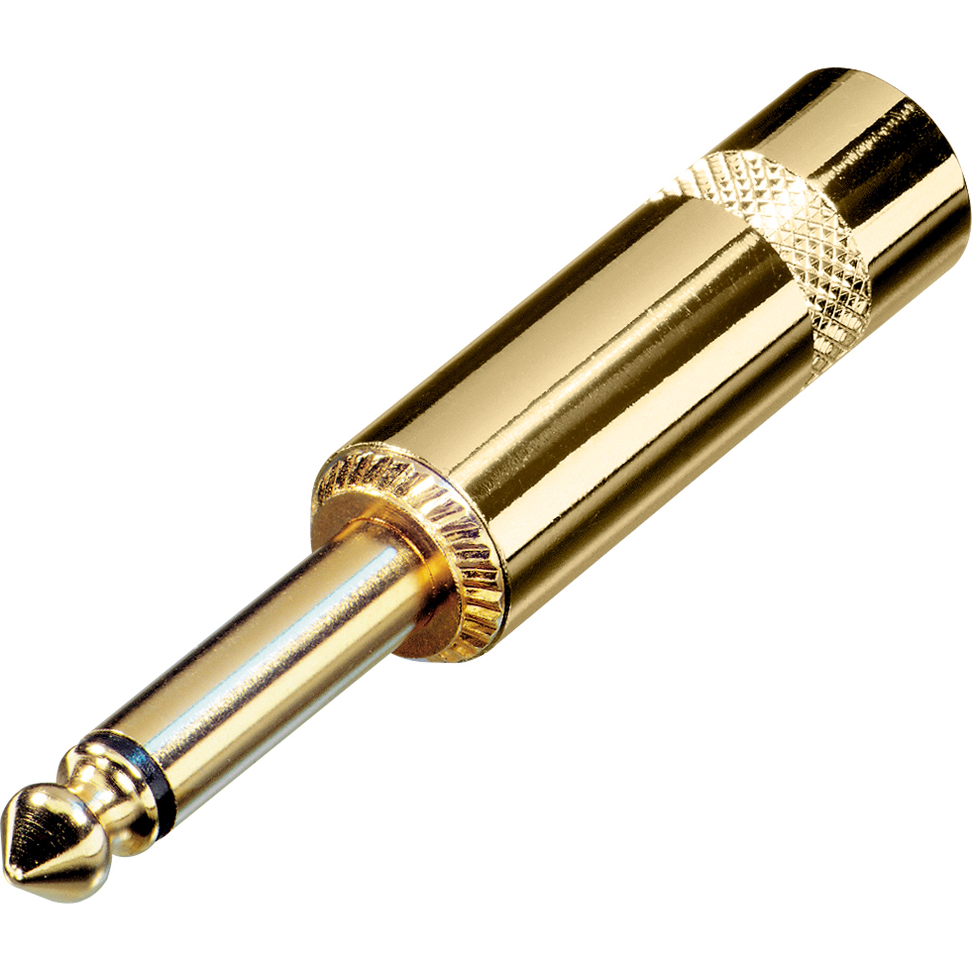 Neutrik Rean NYS224AG 1/4" Mono Phone Long Barrel Plug (Gold/Gold, Box of 100)