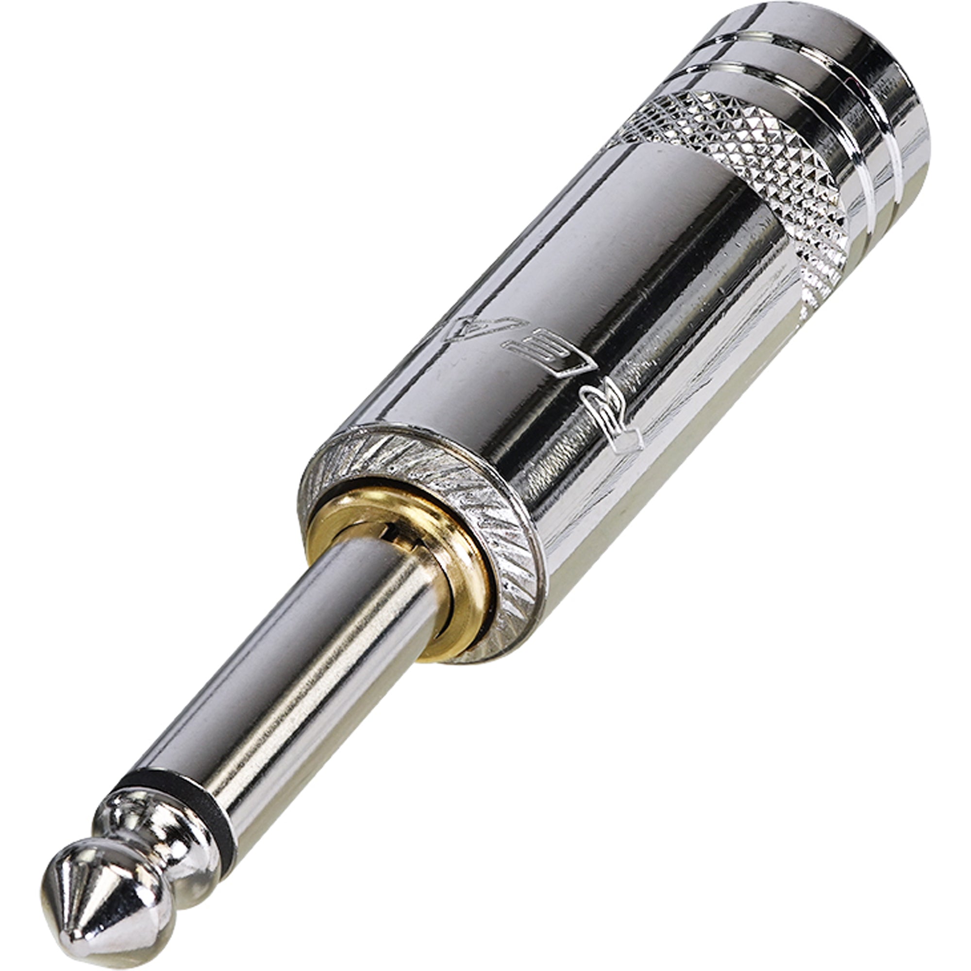 Neutrik Rean NYS224S 1/4" Mono Phone Long Barrel Plug with Silent Switch (Nickel/Silver, Box of 100)