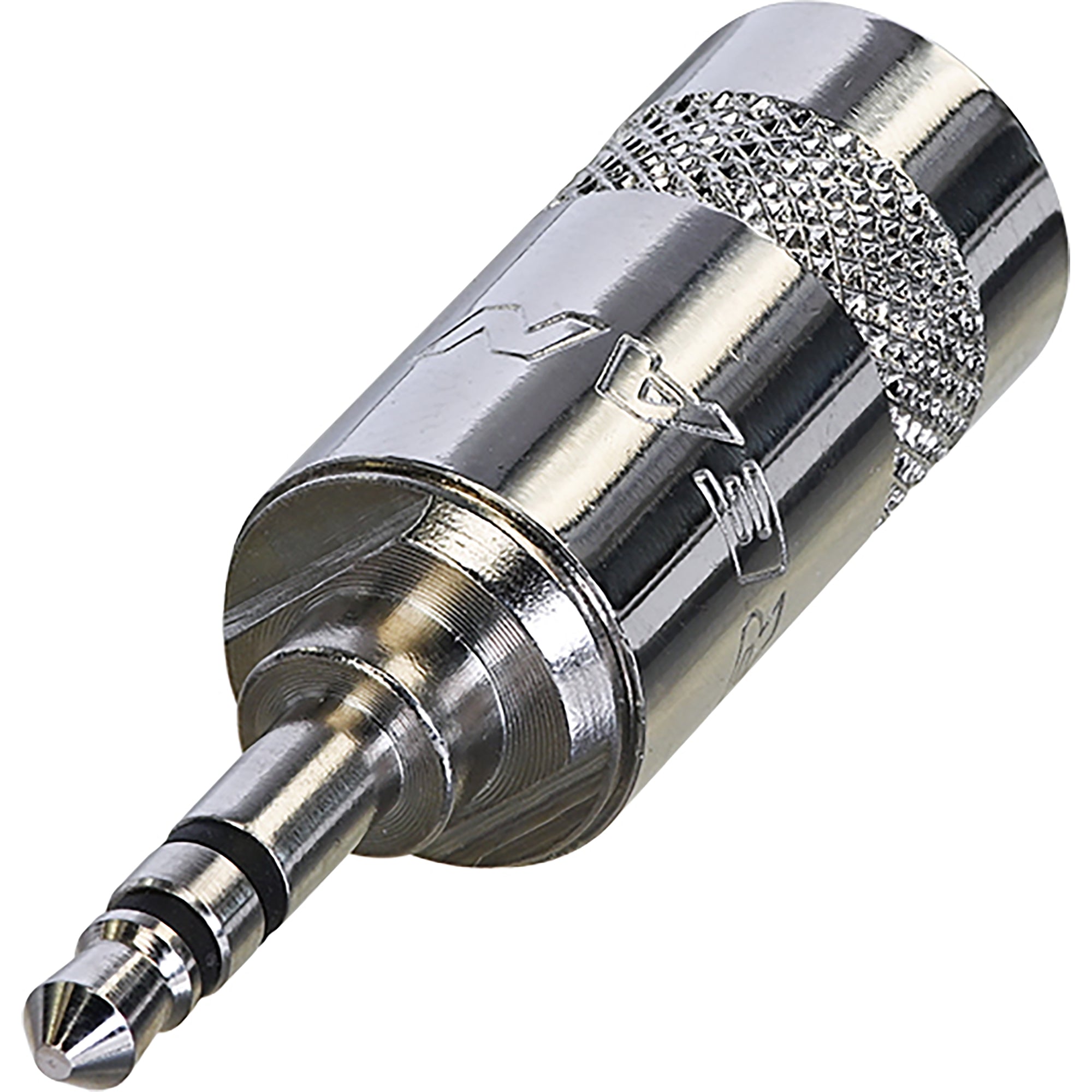 Neutrik Rean NYS231LL 3.5mm Stereo Phone Plug with X-Large Cable Outlet (Nickel/Silver, Box of 100)