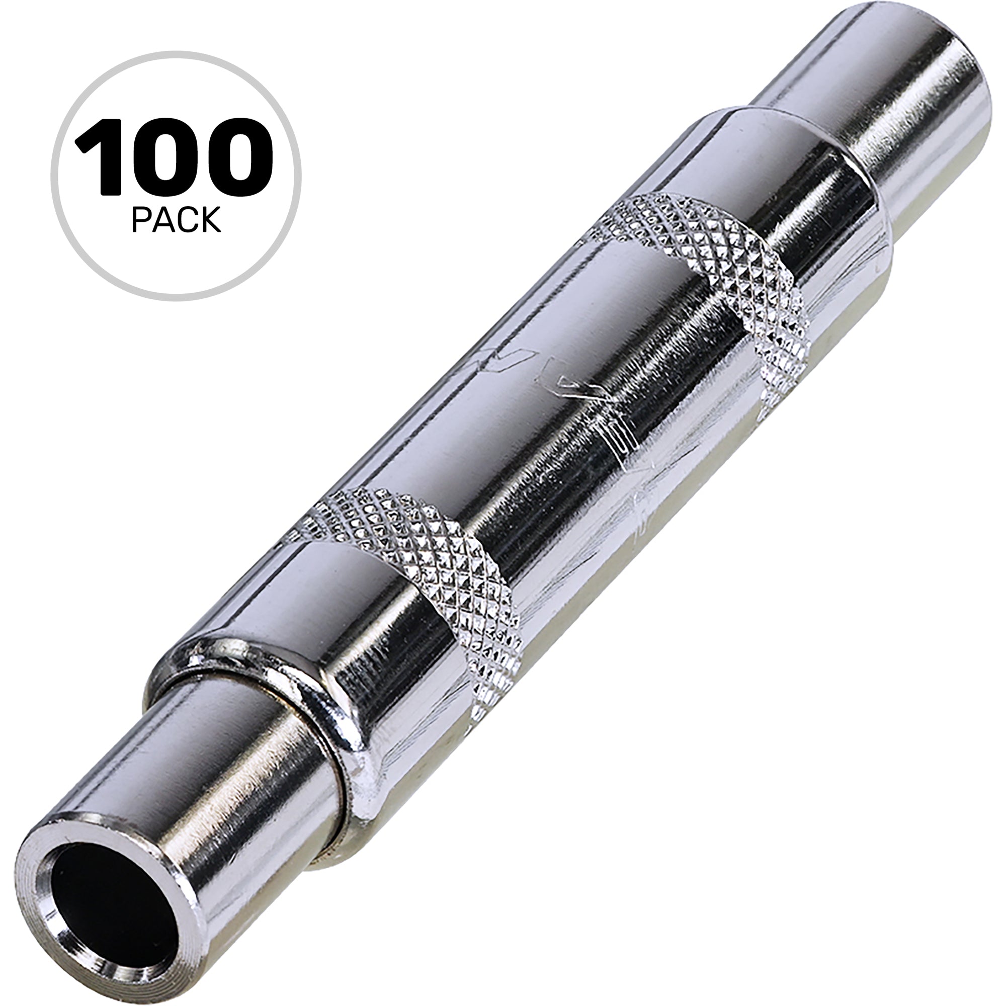 Neutrik Rean NYS238 1/4" Stereo Phone Coupler (Nickel/Silver, Box of 100)