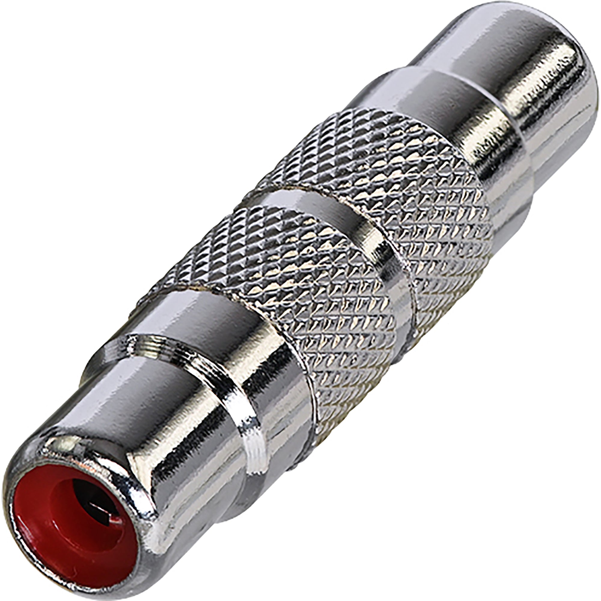 Neutrik Rean NYS355 RCA Female to RCA Female Coupler Adapter (Nickel/Silver)