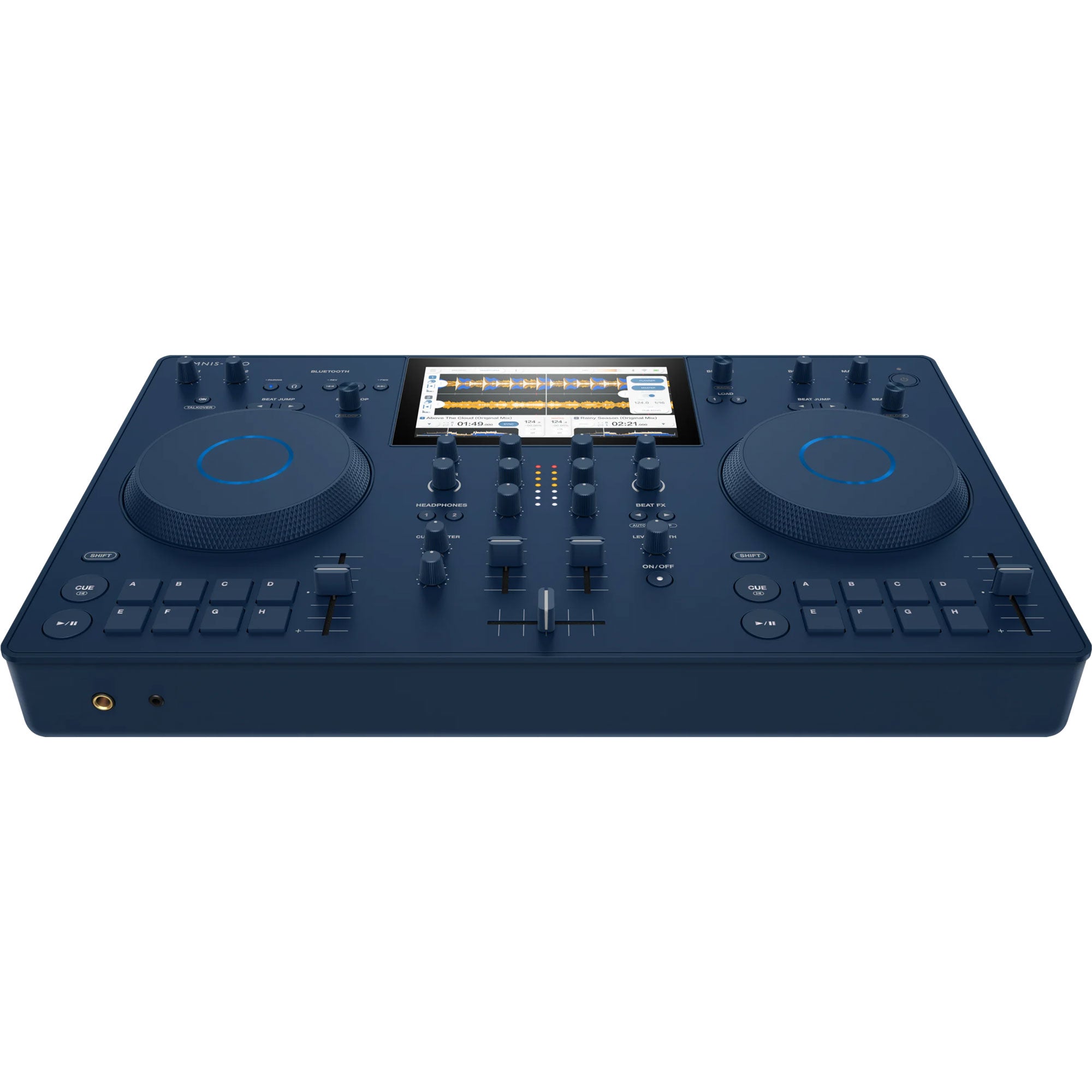 AlphaTheta OMNIS-DUO Portable Battery-Powered All-in-One DJ System with Bluetooth