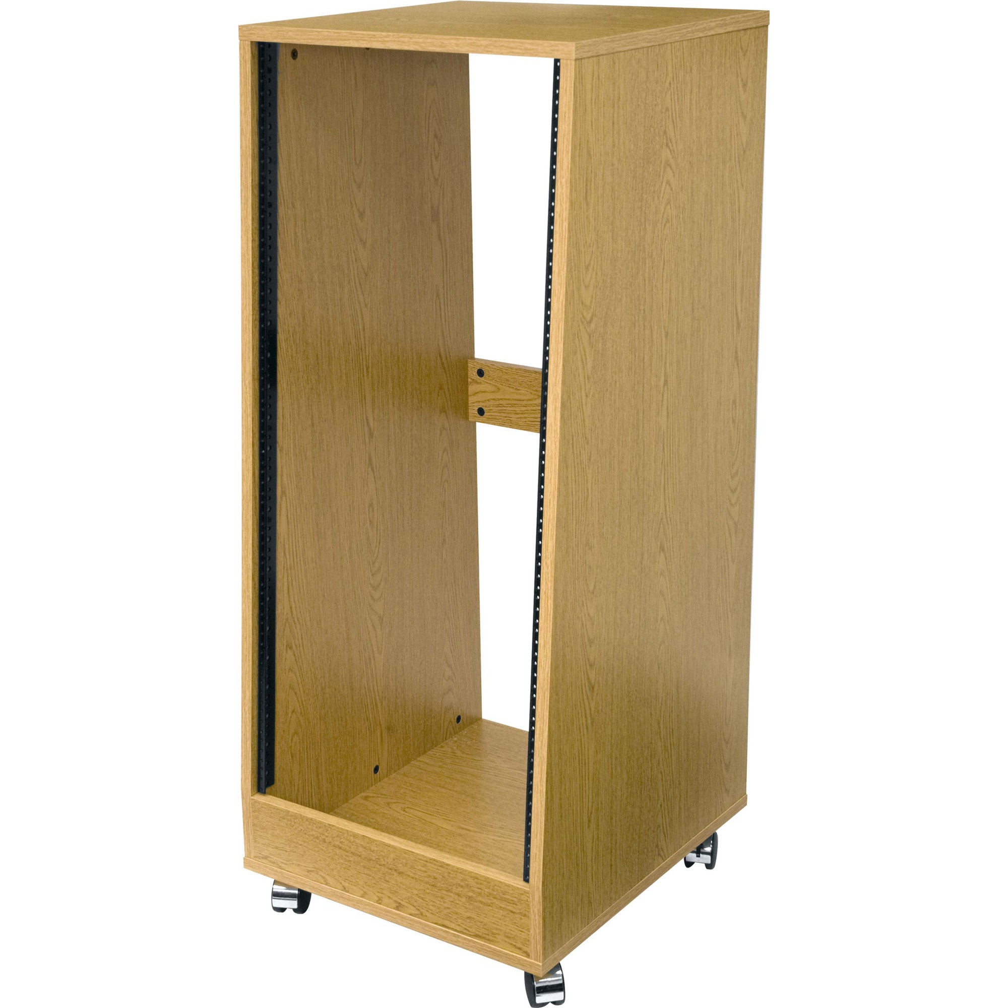 Middle Atlantic OSR24 Oak Sloped Laminate Rack 24U