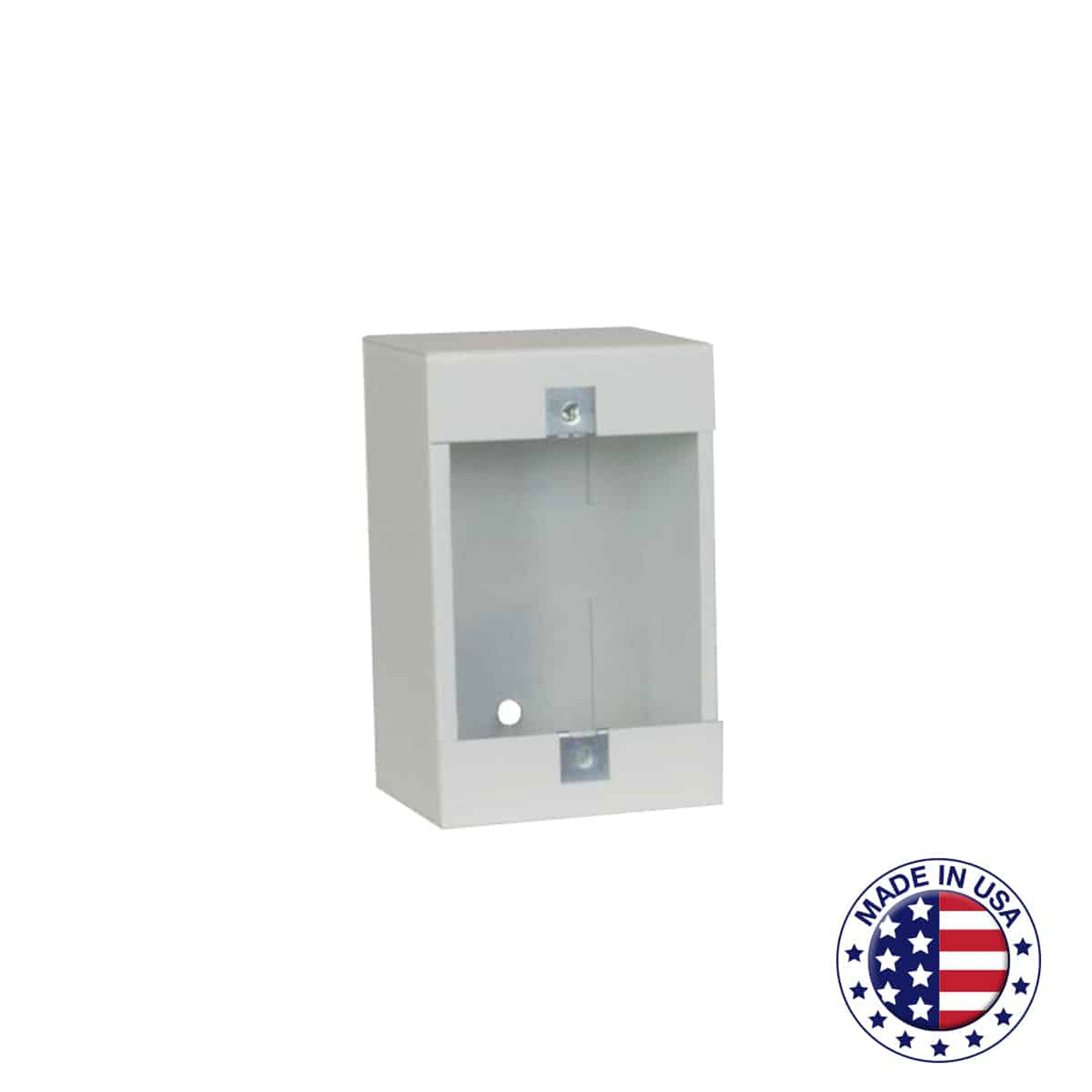 Lowell P1X Surface-Mount Wall Box (1 Gang)