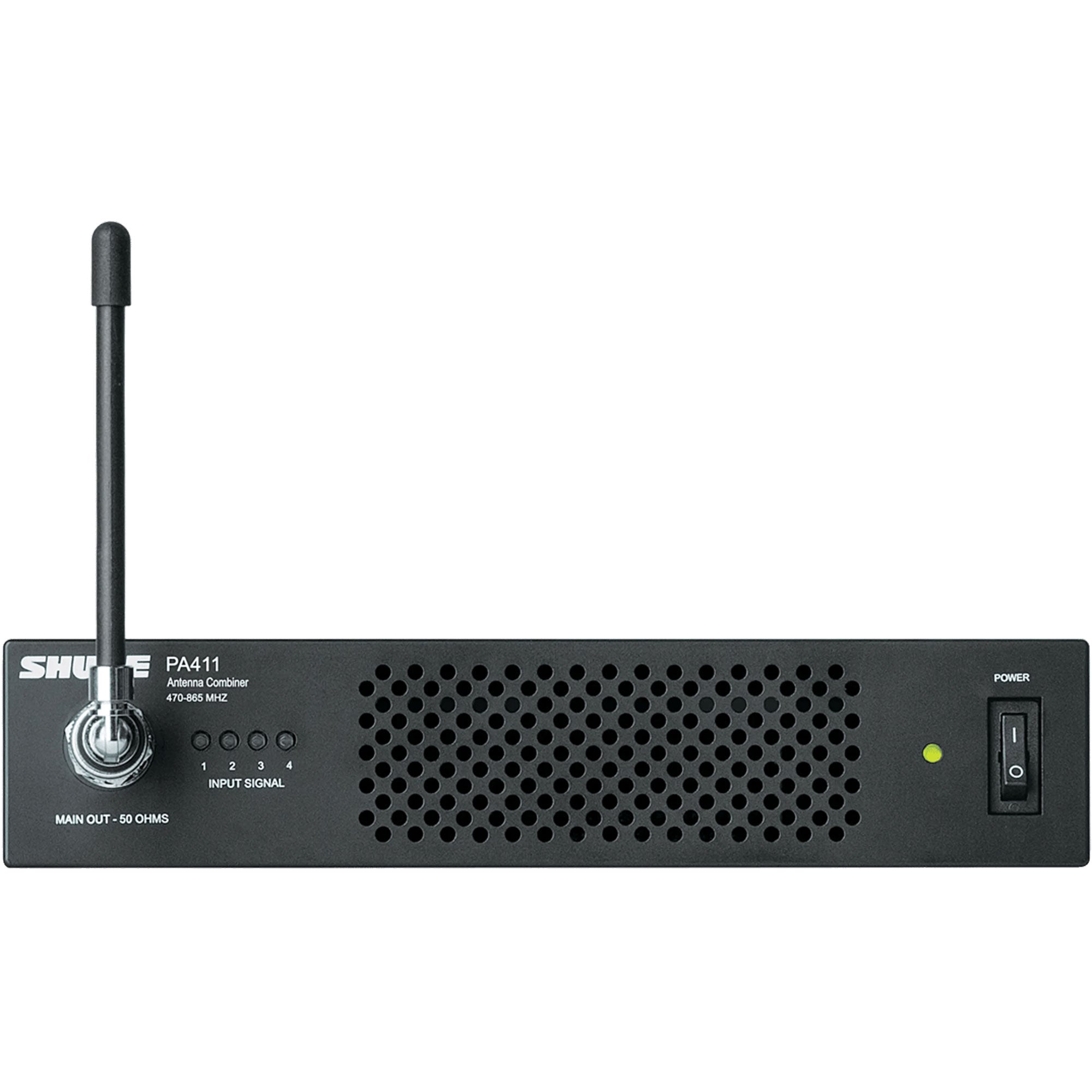 Shure PA411 Four Port Antenna Combiner