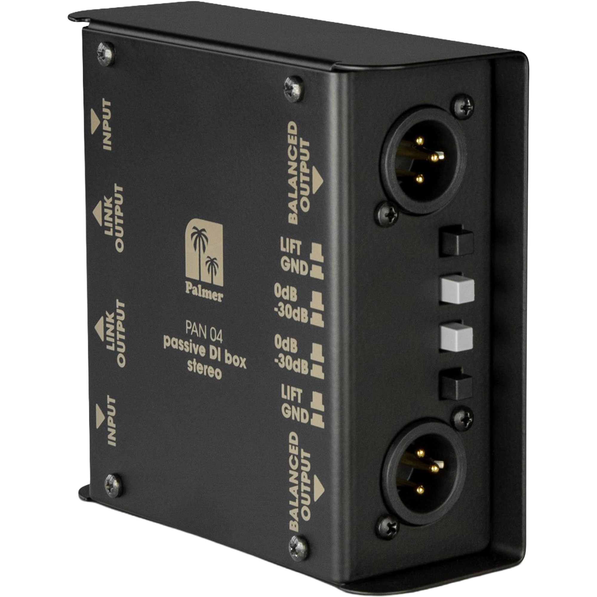 Palmer PAN 04 PRO Stereo Passive DI Direct Box