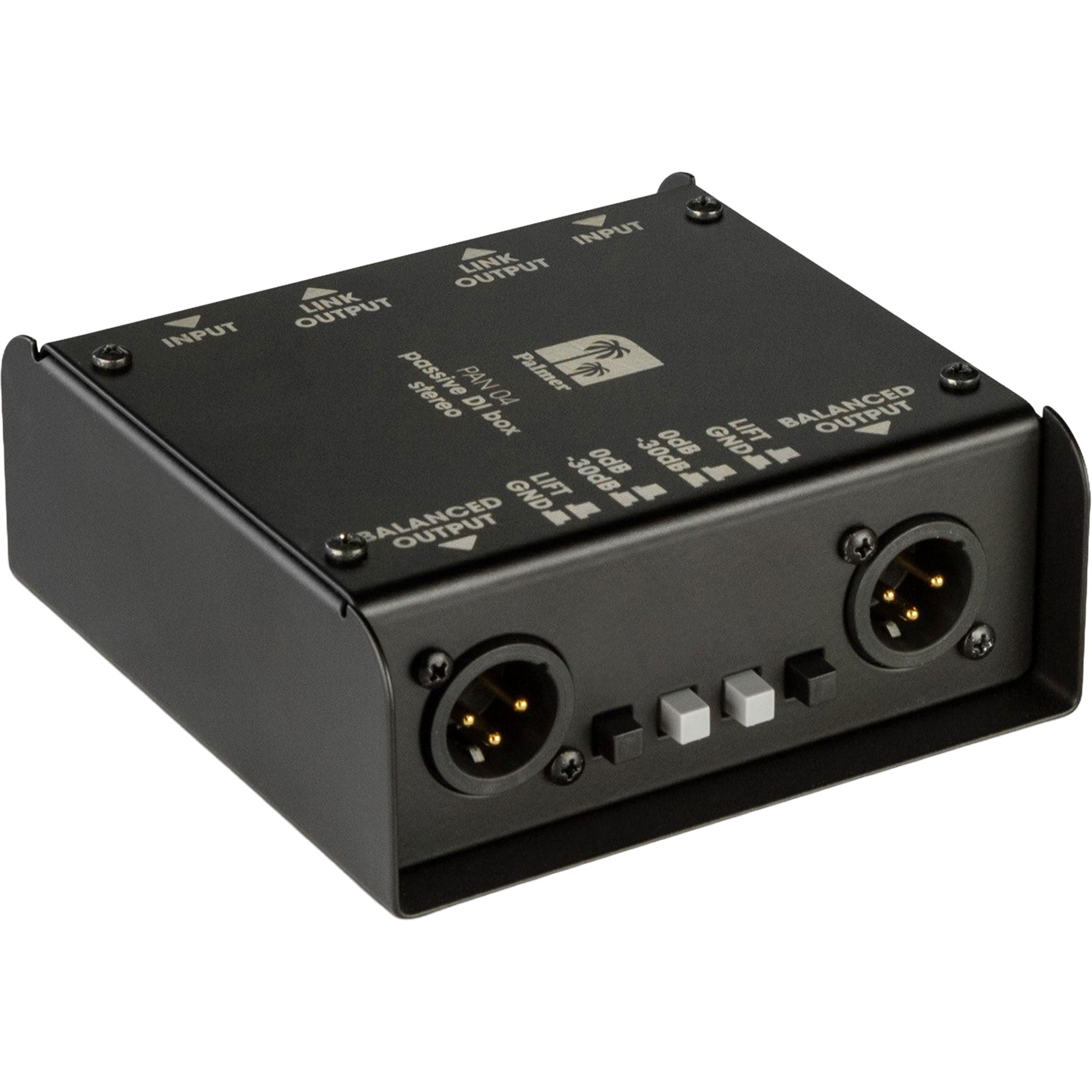 Palmer PAN 04 PRO Stereo Passive DI Direct Box