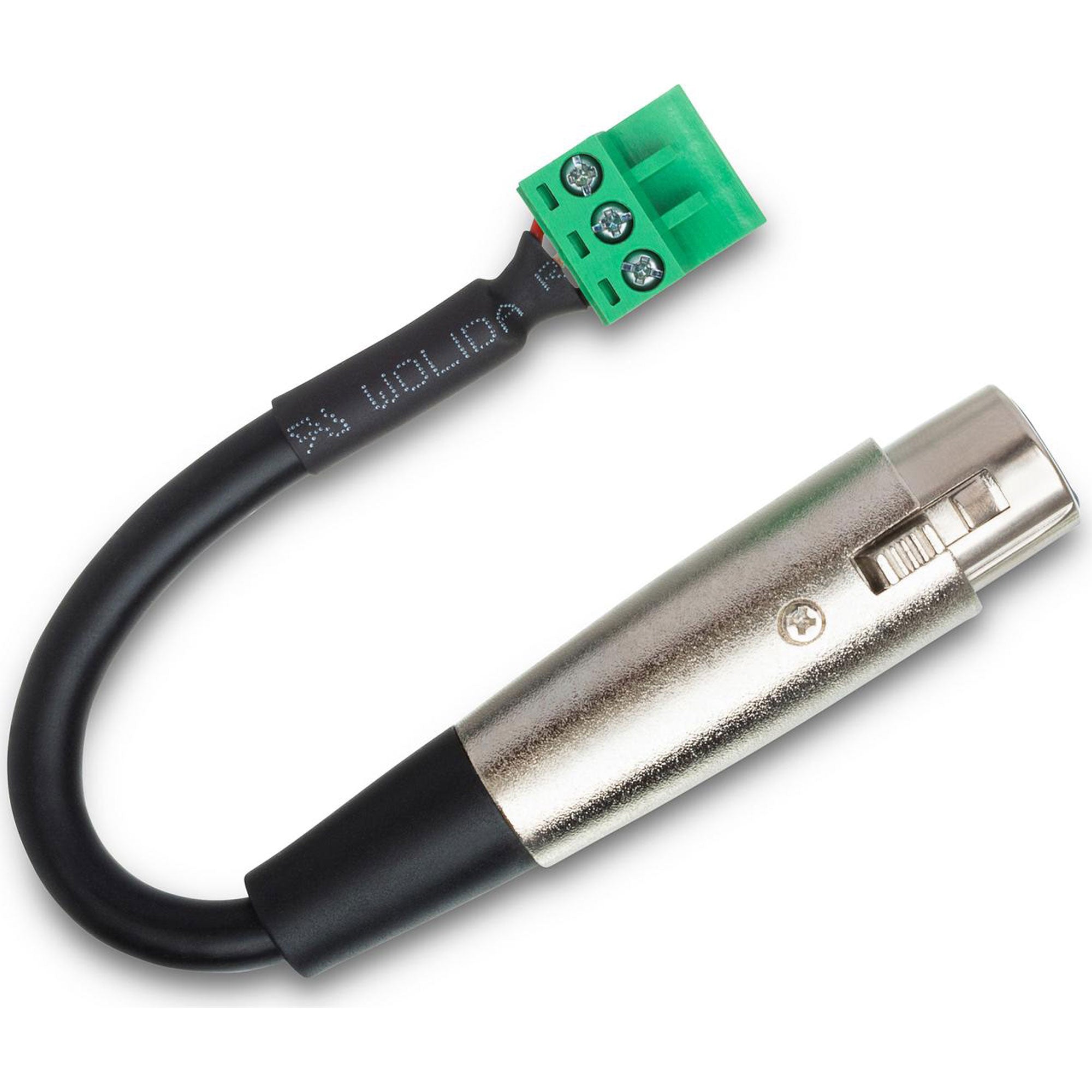 Hosa PHX-206F Phoenix 3-Pin Female to XLR Female Adapter Cable