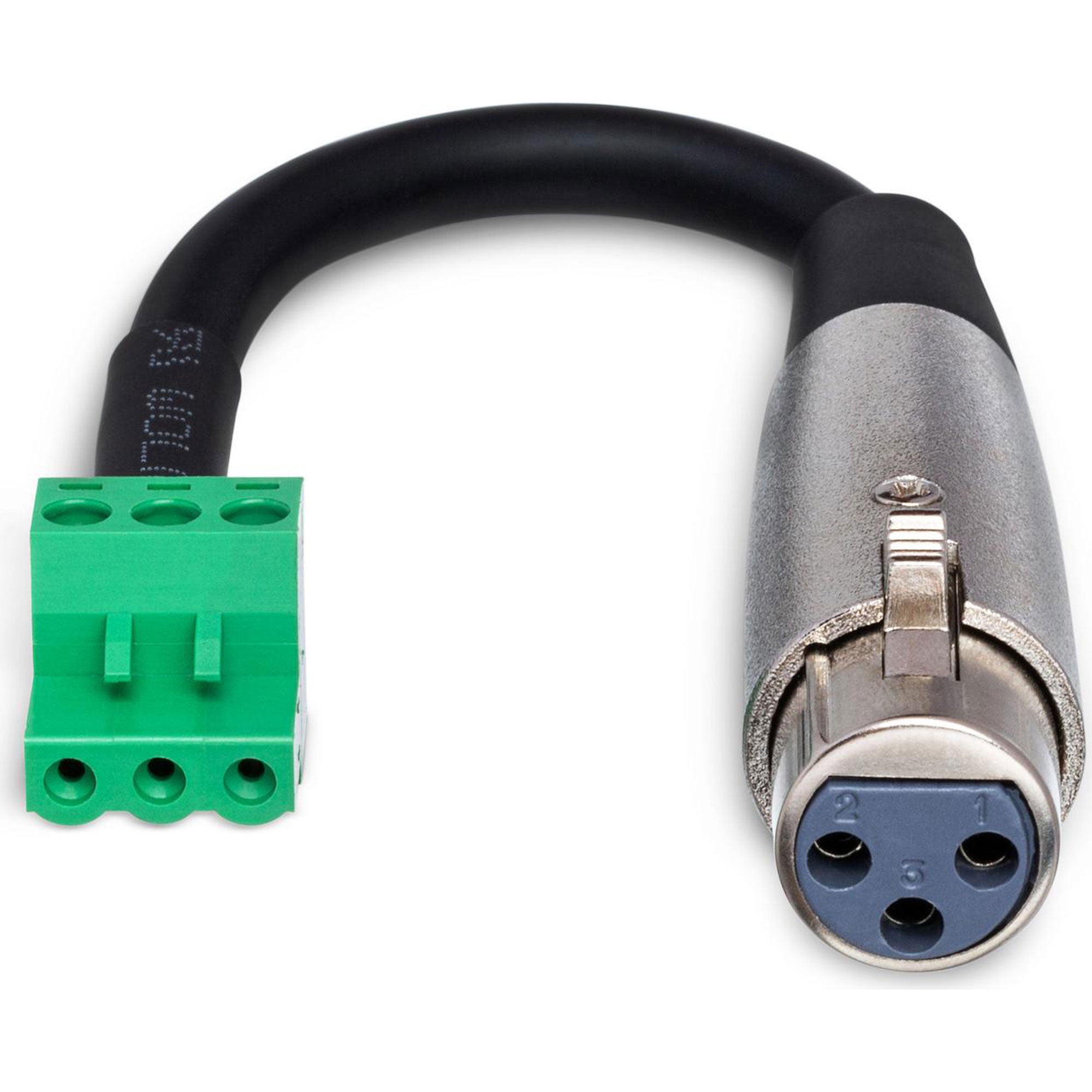 Hosa PHX-206F Phoenix 3-Pin Female to XLR Female Adapter Cable