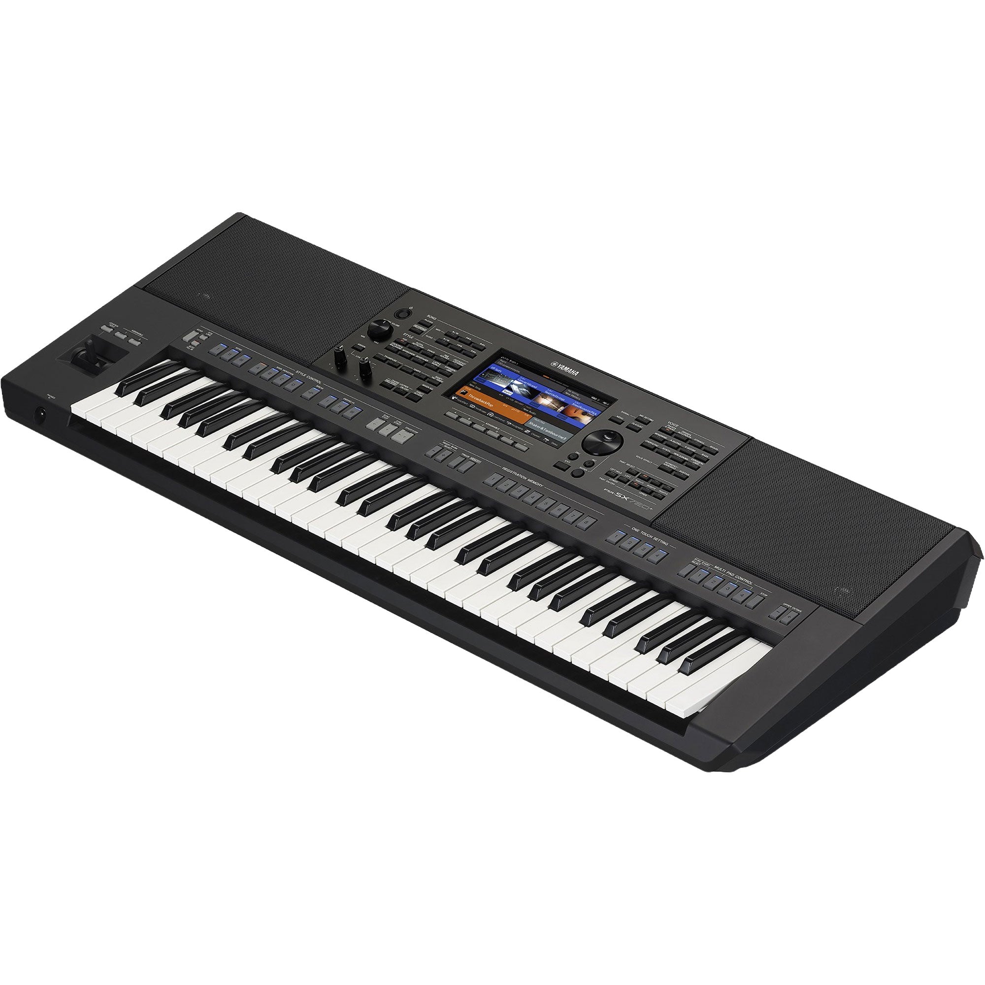 Yamaha PSR-SX720+ 61-Key Arranger Keyboard with Power Adapter