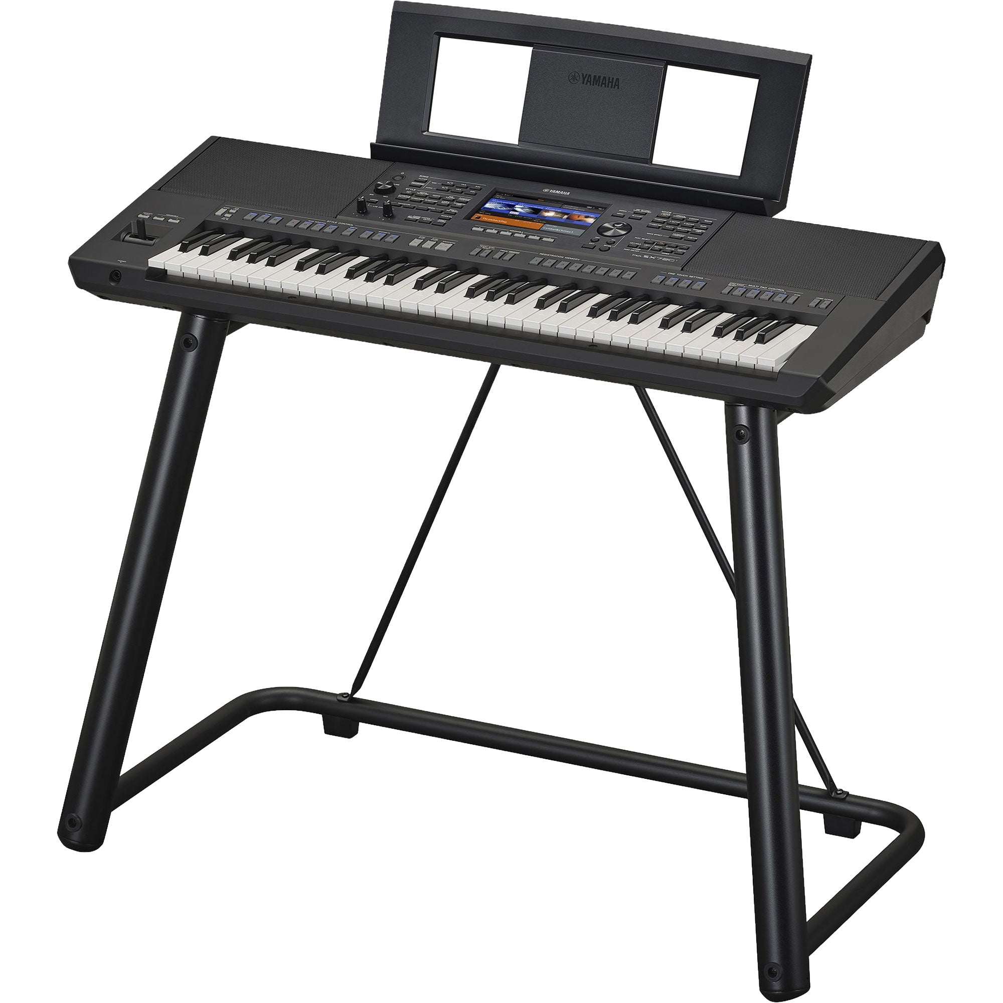 Yamaha PSR-SX720+ 61-Key Arranger Keyboard with Power Adapter