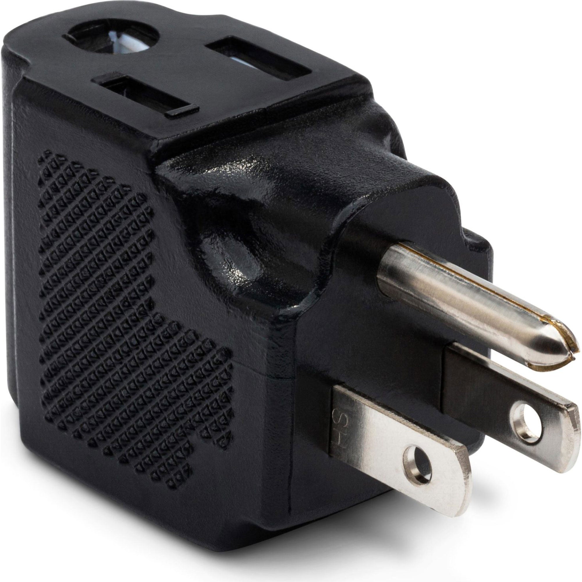 Hosa PWA-486 NEMA 5-15R to NEMA 5-15P Right-Angle Power Adapter
