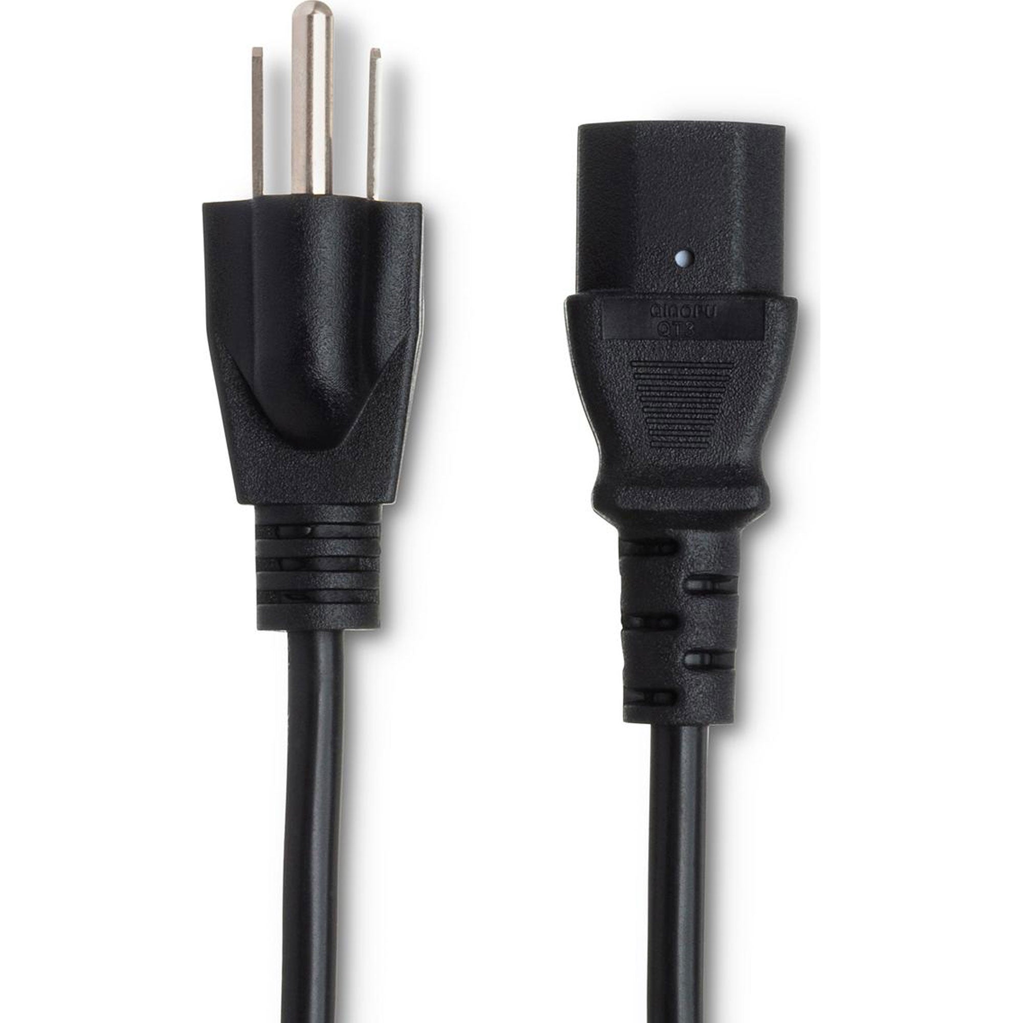 Hosa PWC-143 Power Cord 18 AWG, IEC C13 to NEMA 5-15P (3')