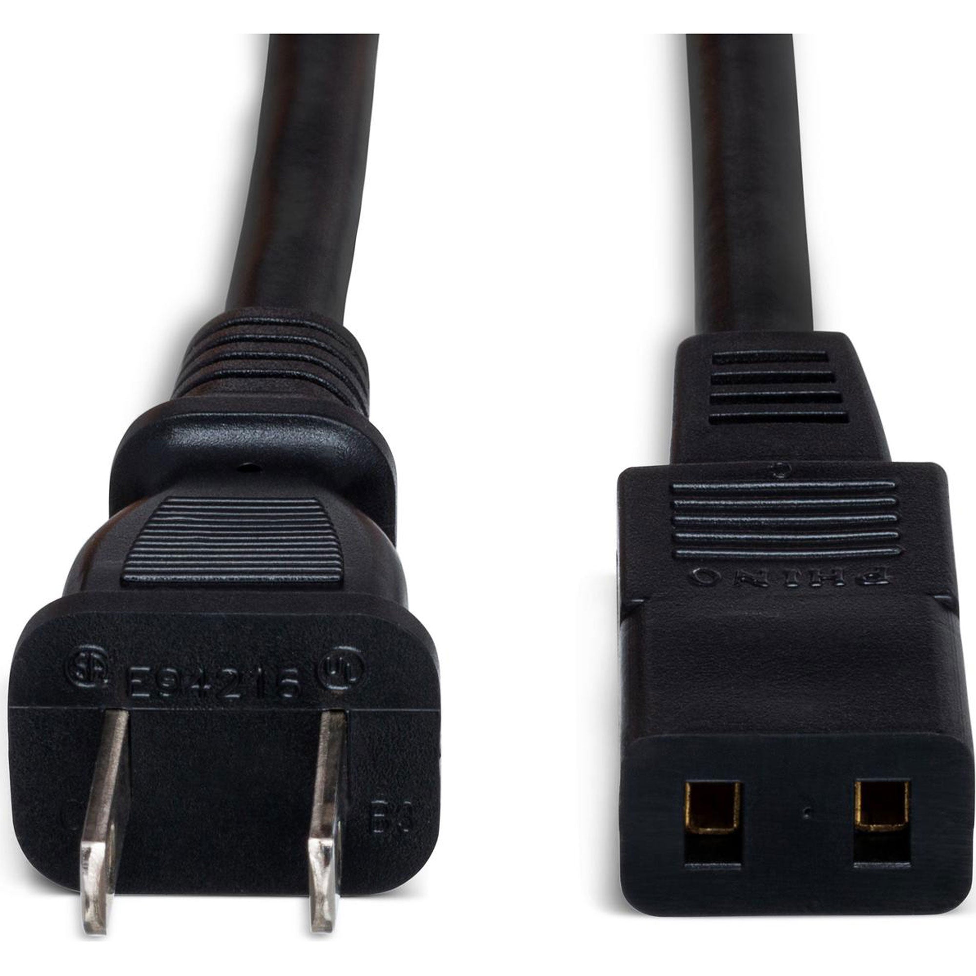Hosa PWC-178 Power Cord 18 AWG, IEC C9 to NEMA 1-15P (8')