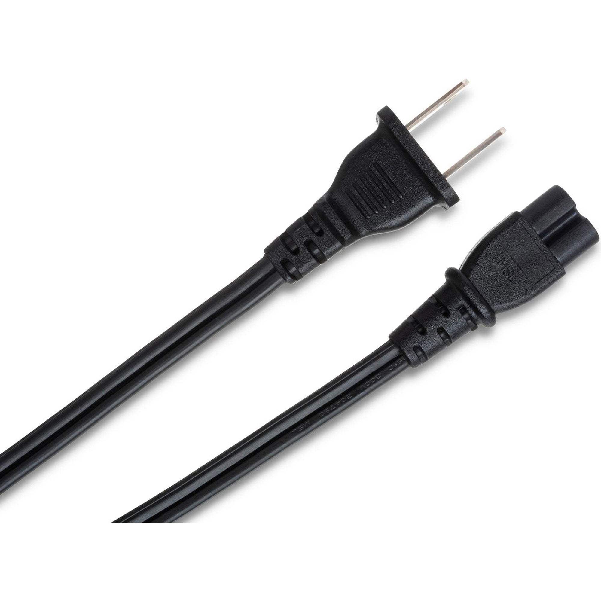 Hosa PWP-426 Power Cord IEC C7 to NEMA 1-15P (8')