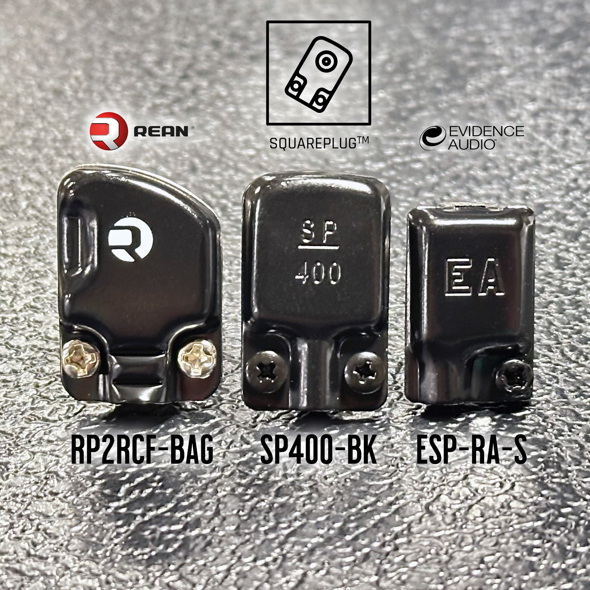 Evidence Audio ESP-RA-S Tiny Pancake Right-Angle 1/4" TS Mono Cable Plug (4mm Cable, 10 Pack)